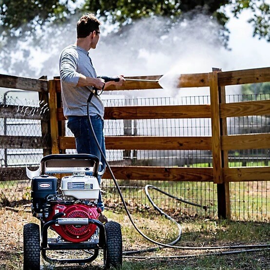 SIMPSON 4,000 PSI 3.5 GPM Gas Cold Water PowerShot Professional Pressure Washer, Honda GX270 Engine, 49-State
