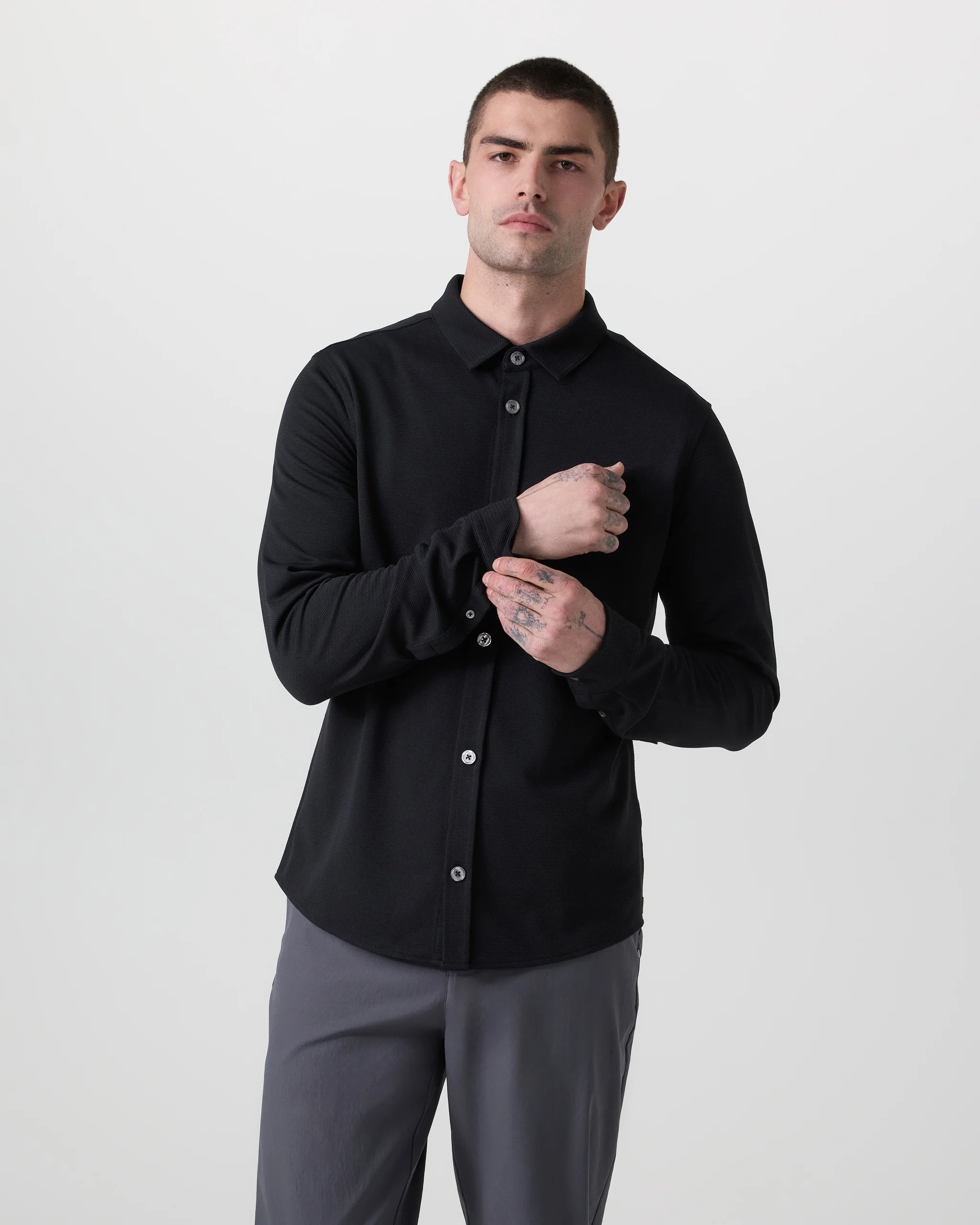 Long Sleeve North Beach Button Down - Vuori Warehouse Sale​