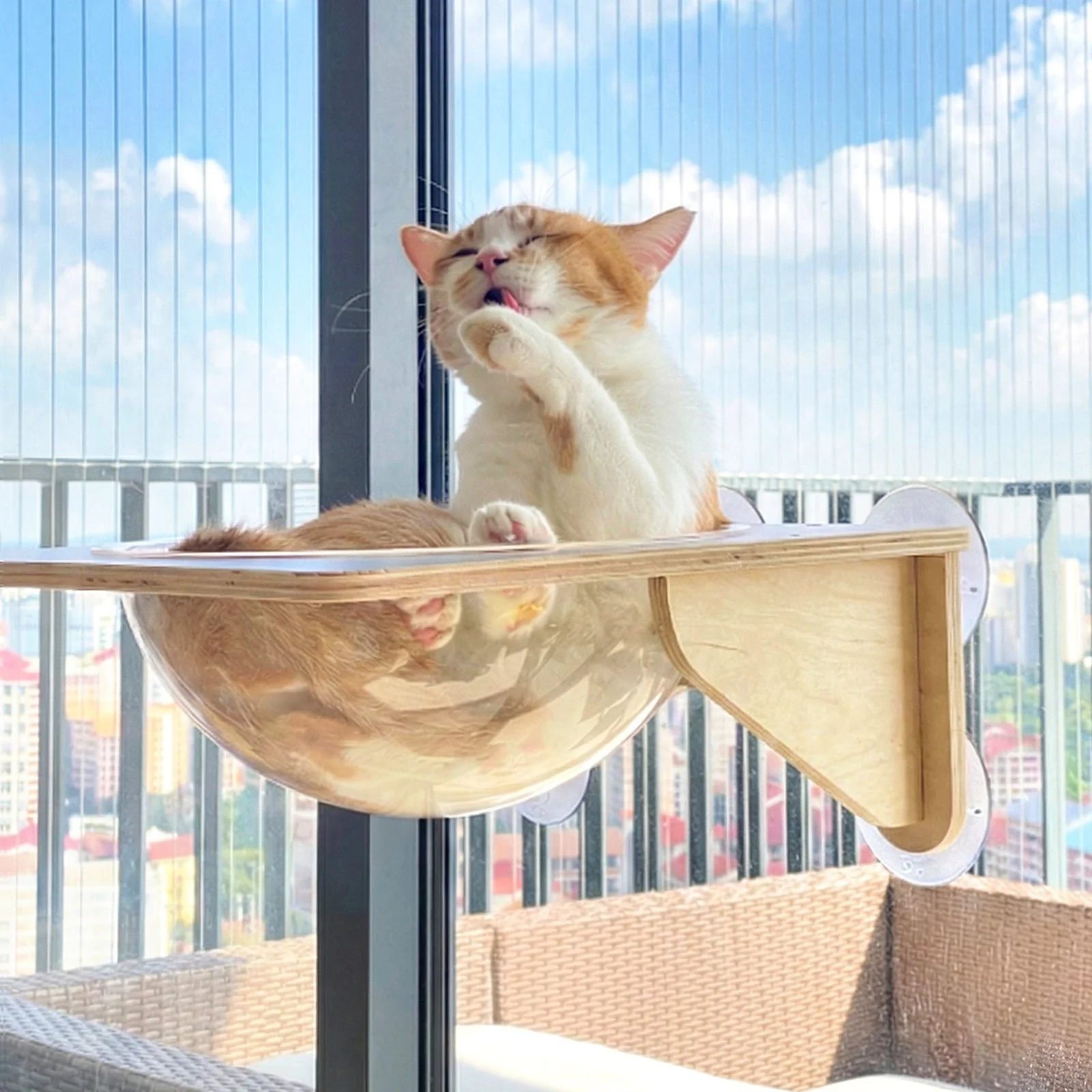 Cat Window Perch Suction Cup Hammock