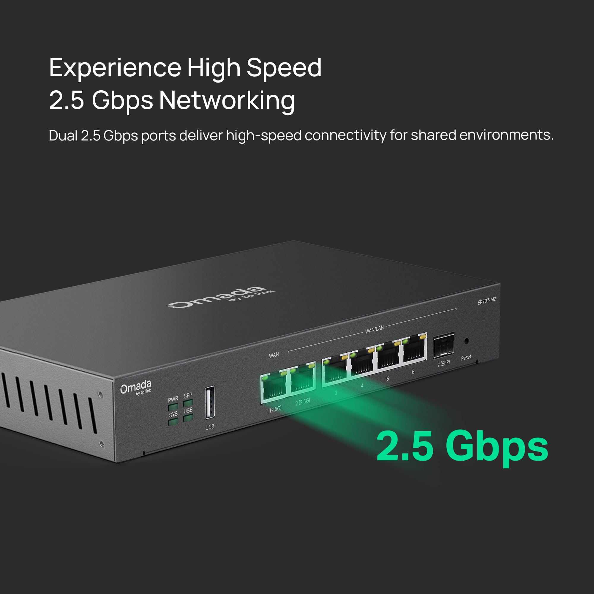 TP-LINK ER707-M2 Omada Multi-Gigabit VPN Router