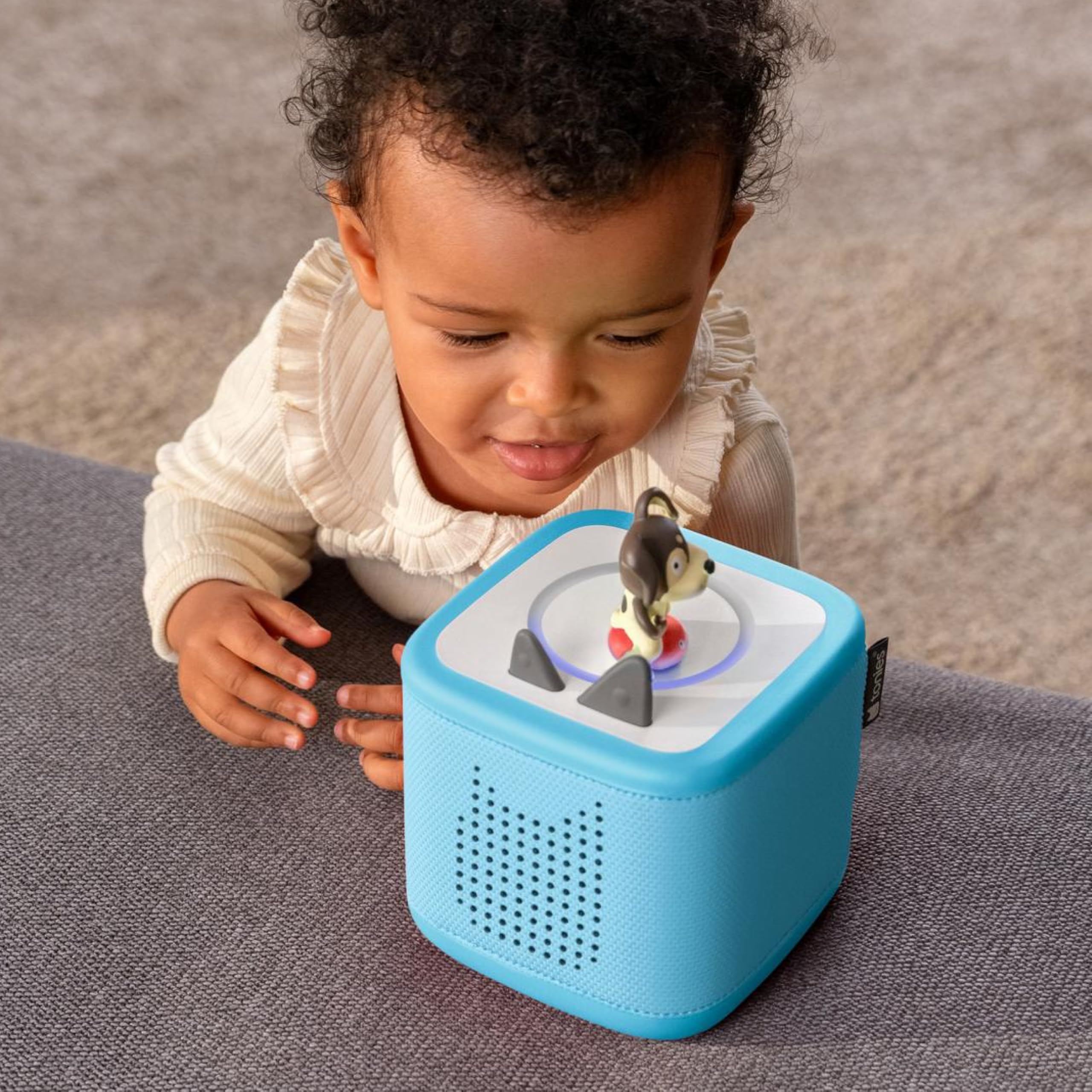 TONIES Toniebox Audio Player Starter Set for Kids - Sky Blue