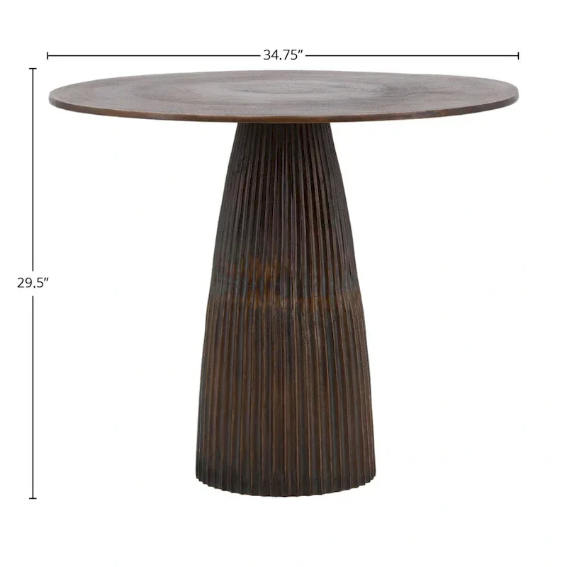 Bronze Abbey Aluminum Bistro Table
