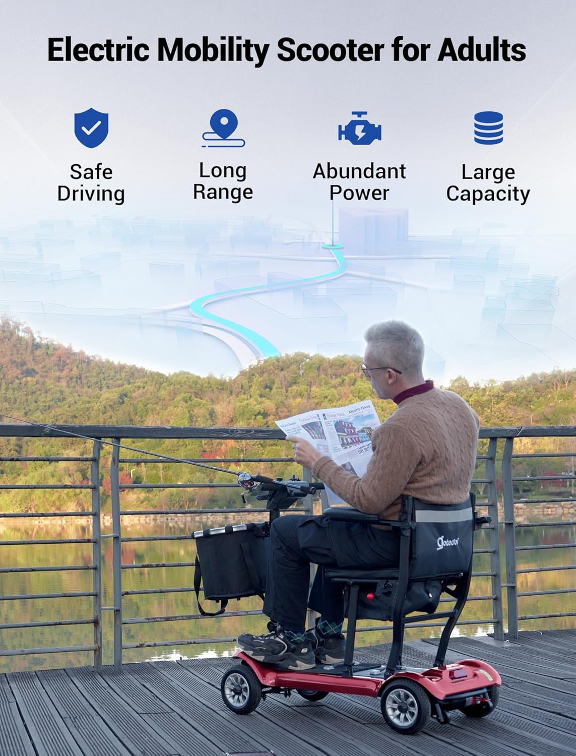 +Intelligent+Electromagnetic+Brake+&+Upgrade+Components,+No+Worry+Travelling+++++++++++++++++++++++++++++++++++++++++++++++Lightweight+Mobility+Scooter,+No+Worry++Assembly++++++++++++++++++++++++Safety-Certified+Collapsible+Mobility+Scooter,+No+Worry