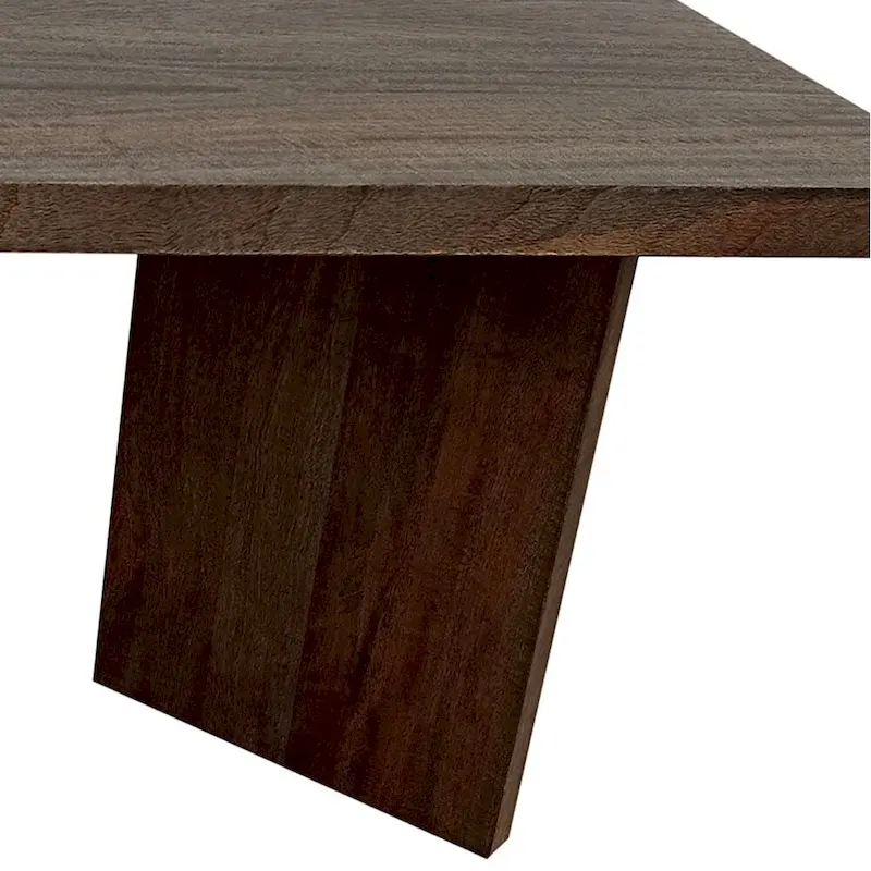 Donovan Rectangular Coffee Table in Mango Brown