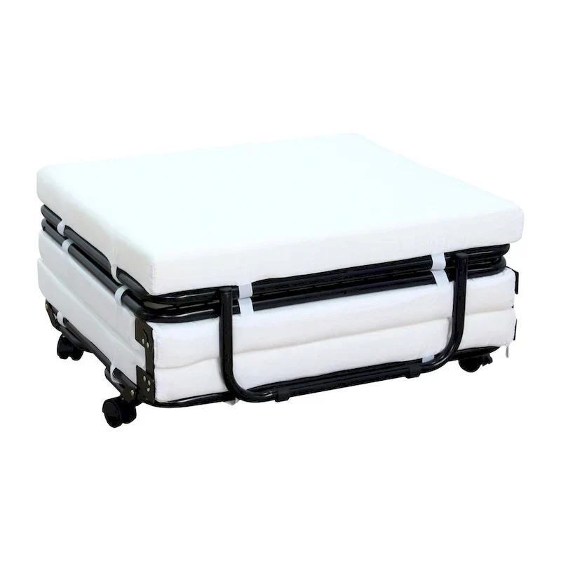 HomCom Convertible Sofa Ottoman Bed Lounge