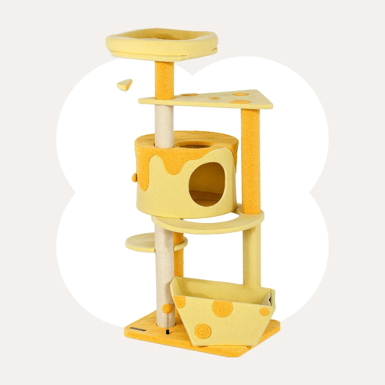 Transformable Cheese Cat Tree