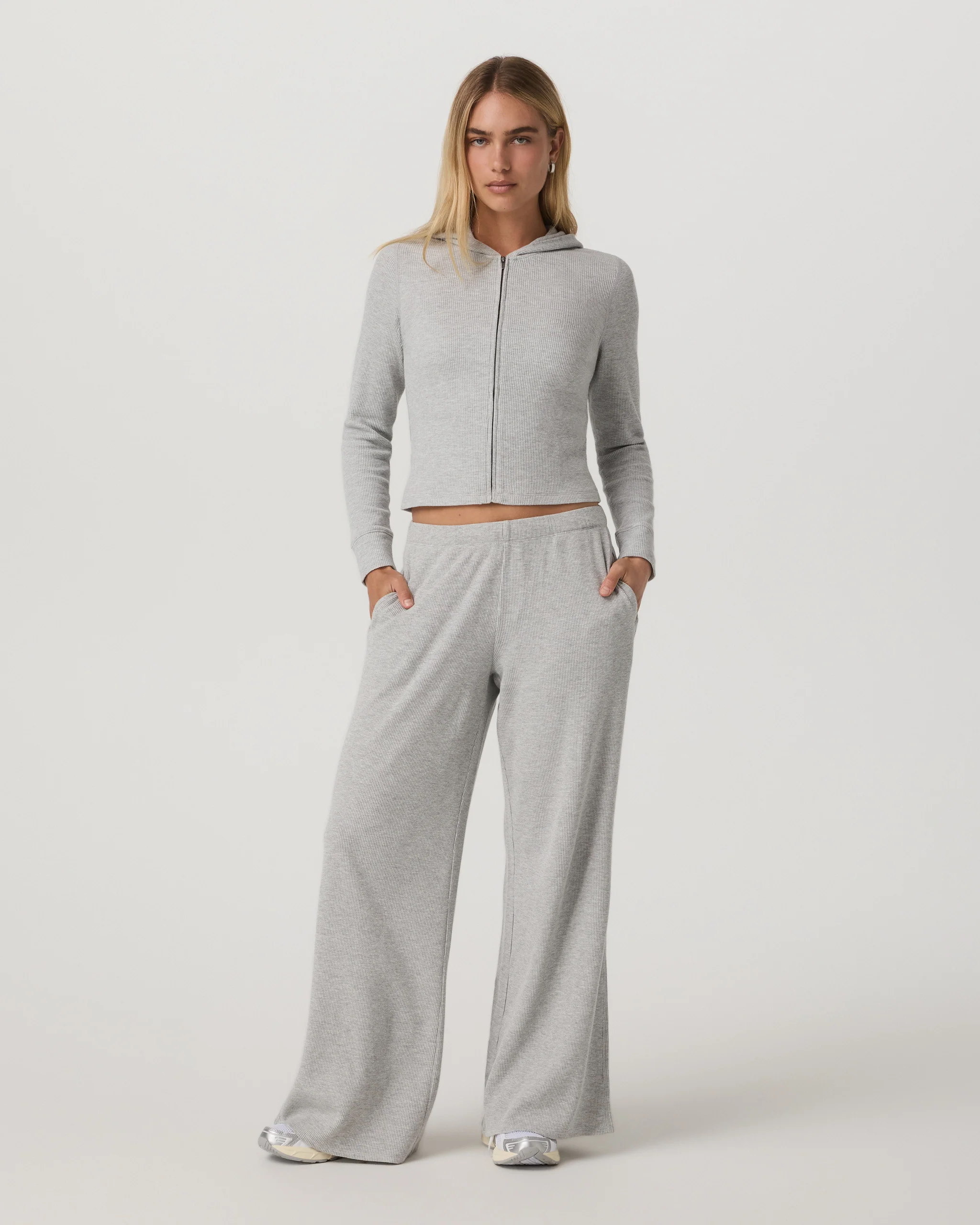 Waffle Full Zip Hoodie - Vuori Warehouse Sale​