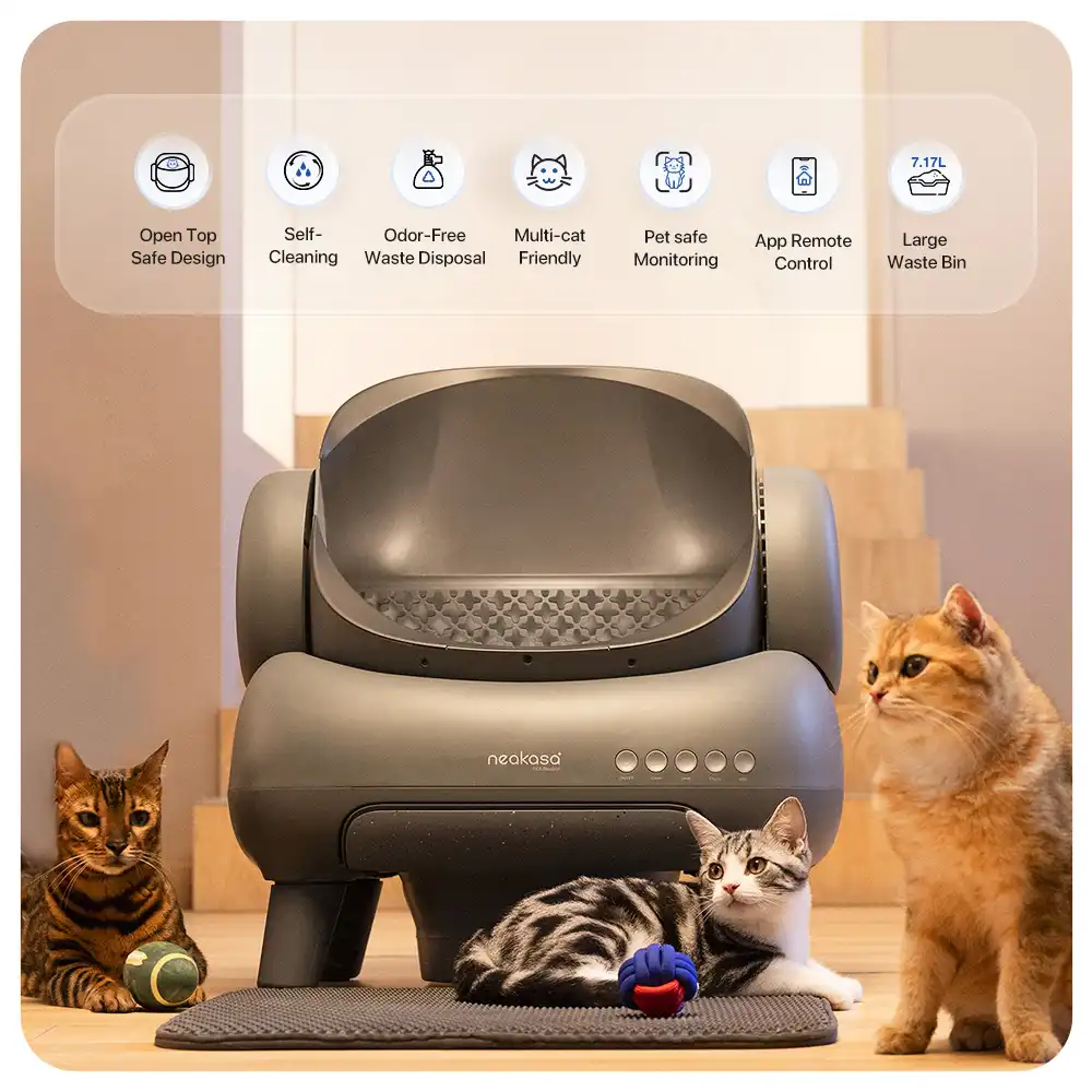 Neakasa M1 Plus Open Top Self-Cleaning Cat Litter Box