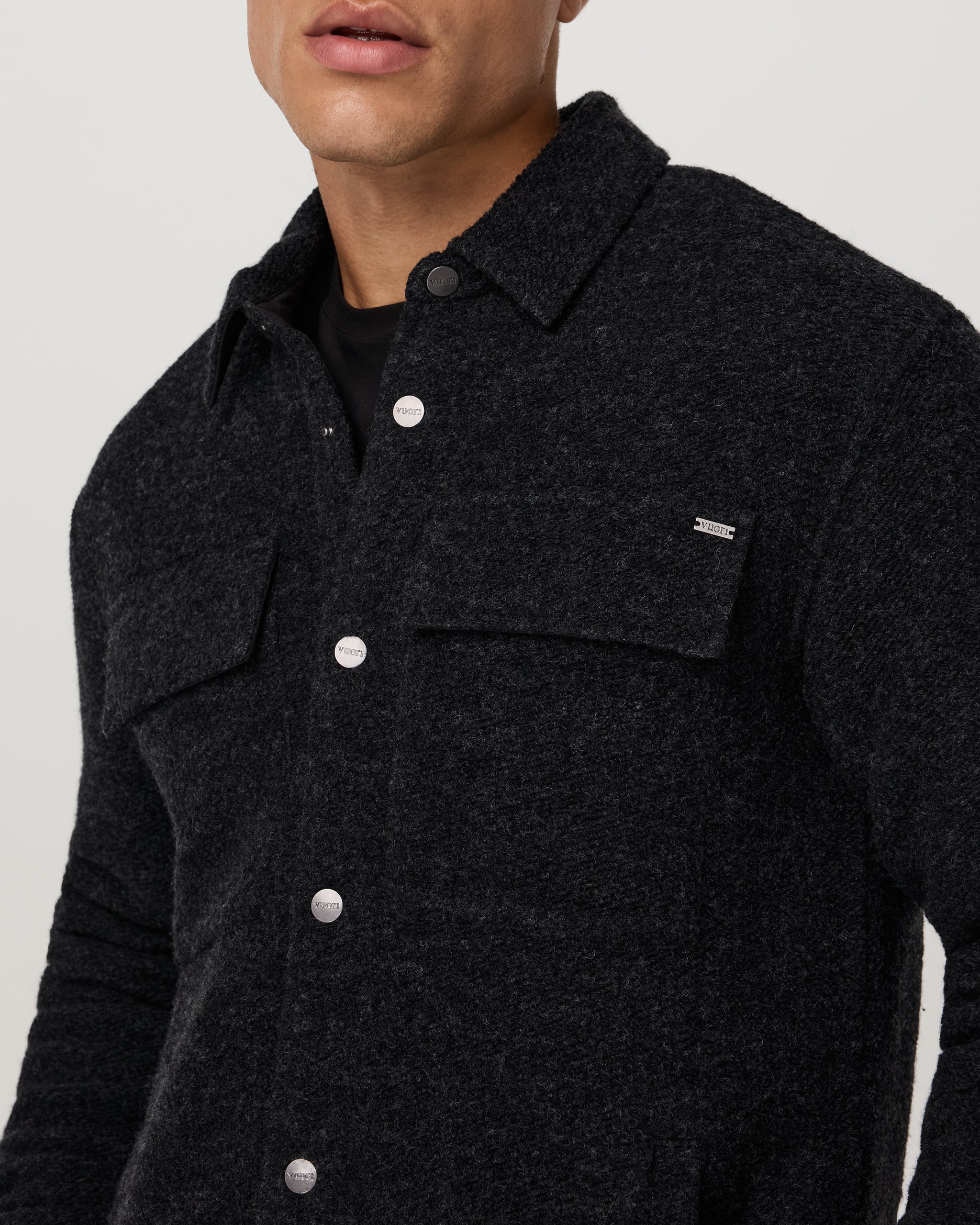 Plymouth Wool Shirt Jacket - Vuori Warehouse Sale​
