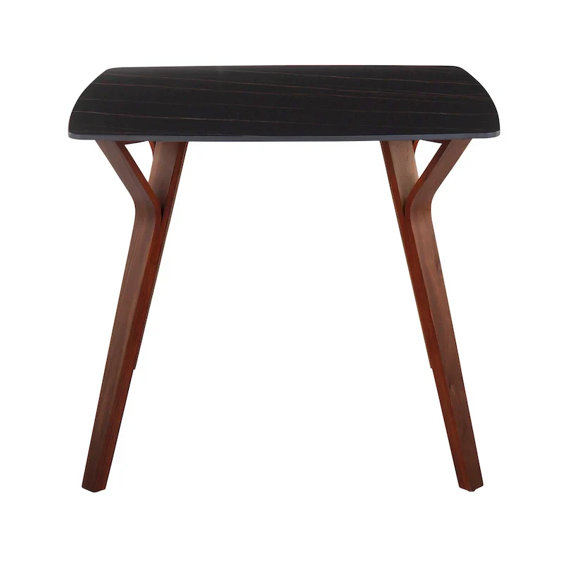 Carson Carrington Sala Dining Table Featuring a Textured Marble Top