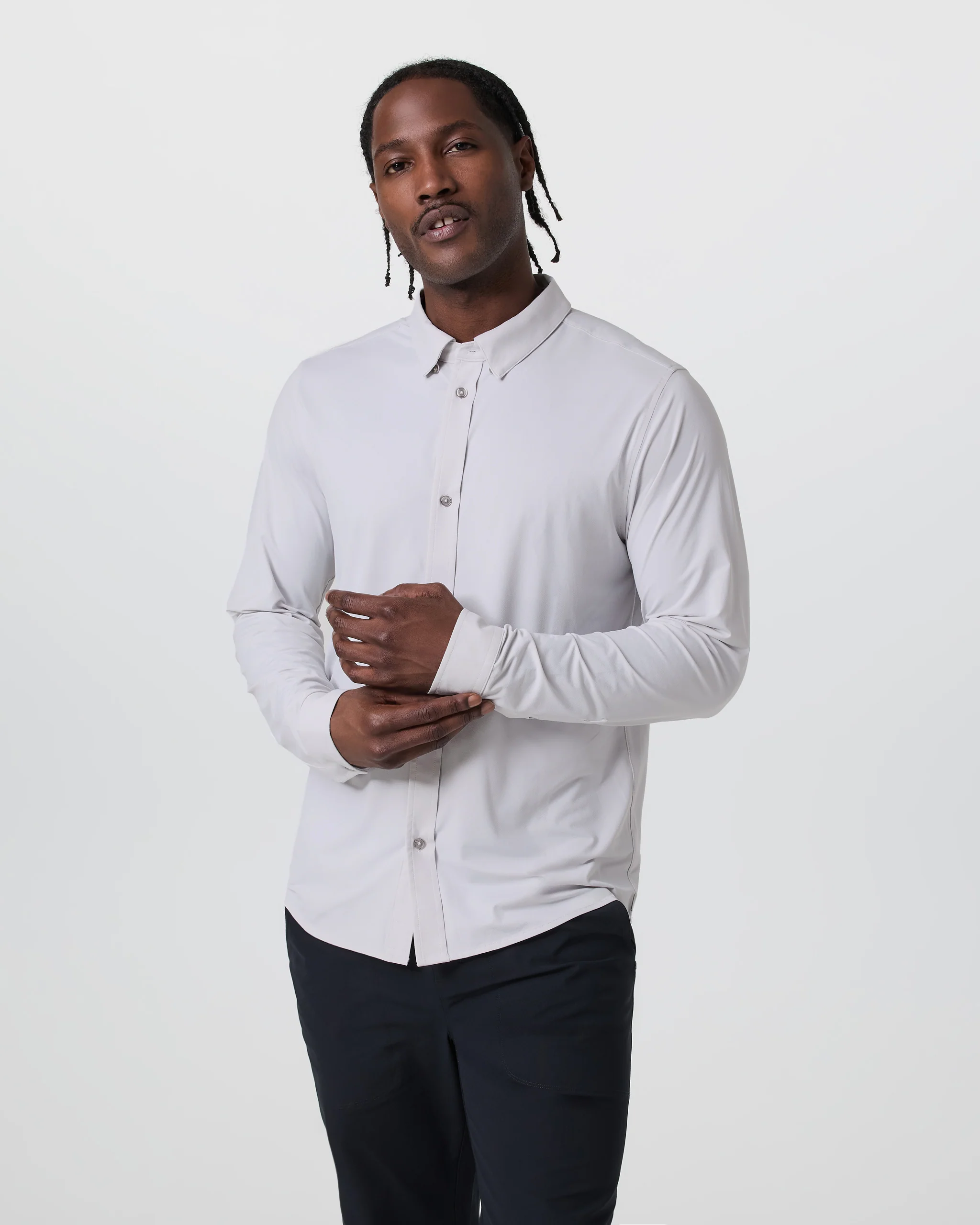Long Sleeve TravelLite Button Down - Vuori Warehouse Sale​