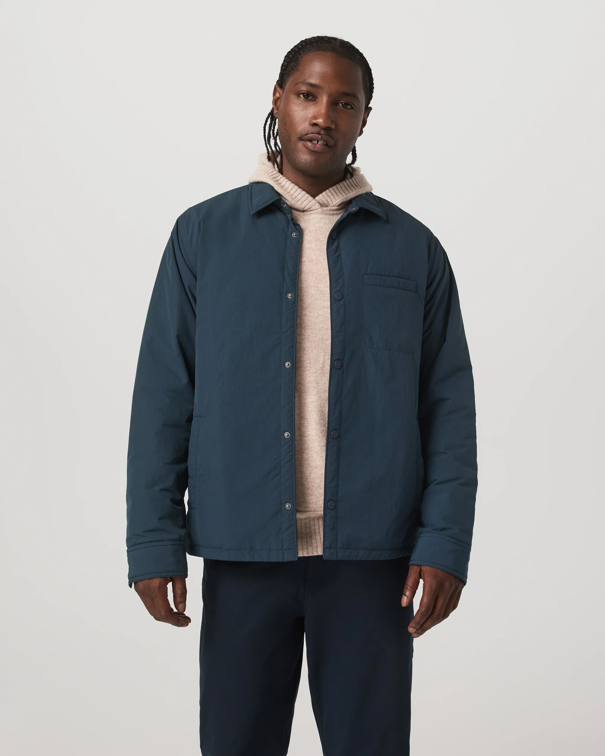 Nomad Insulated Shirt Jacket - Vuori Warehouse Sale​