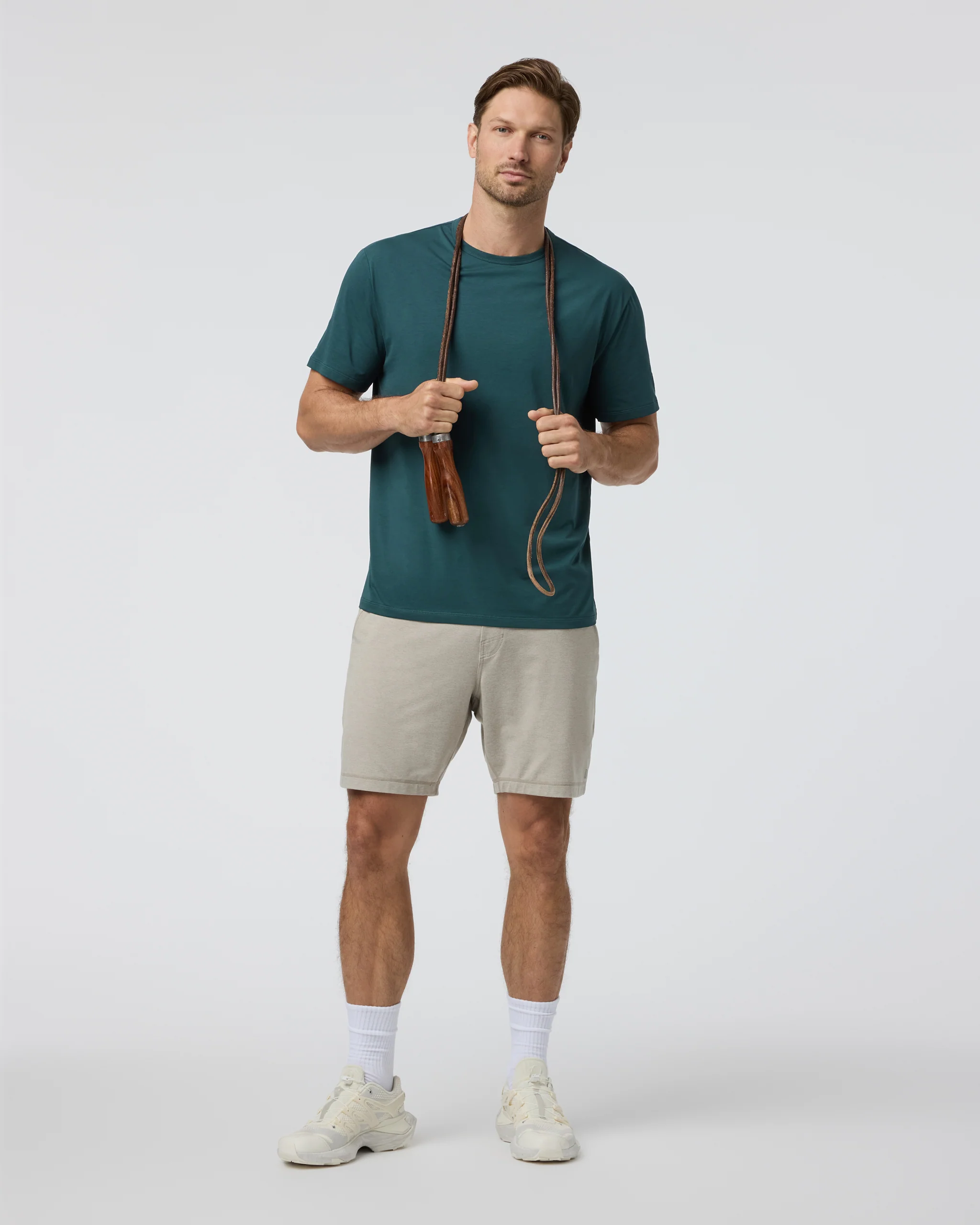 Short Sleeve Feather Tee - Relaxed Fit - Vuori Warehouse Sale​