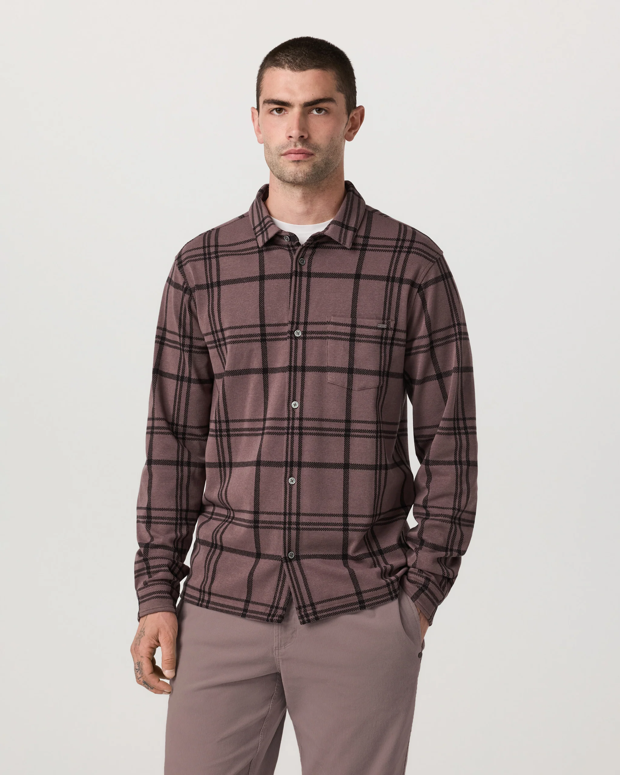 Seaview Plaid Button Down Shirt - Vuori Warehouse Sale​