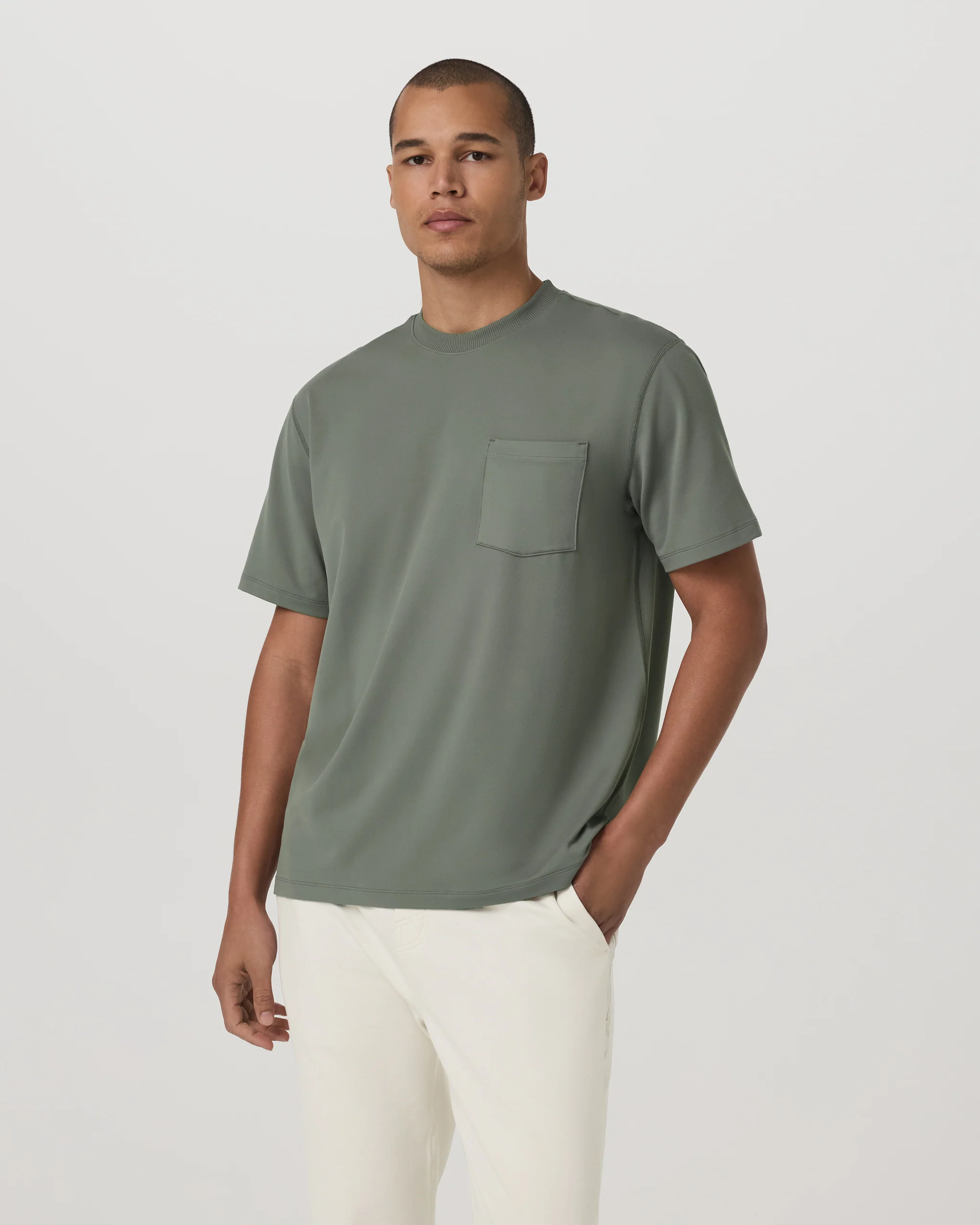 Short Sleeve Ponto Pocket Tee - Relaxed Fit - Vuori Warehouse Sale​
