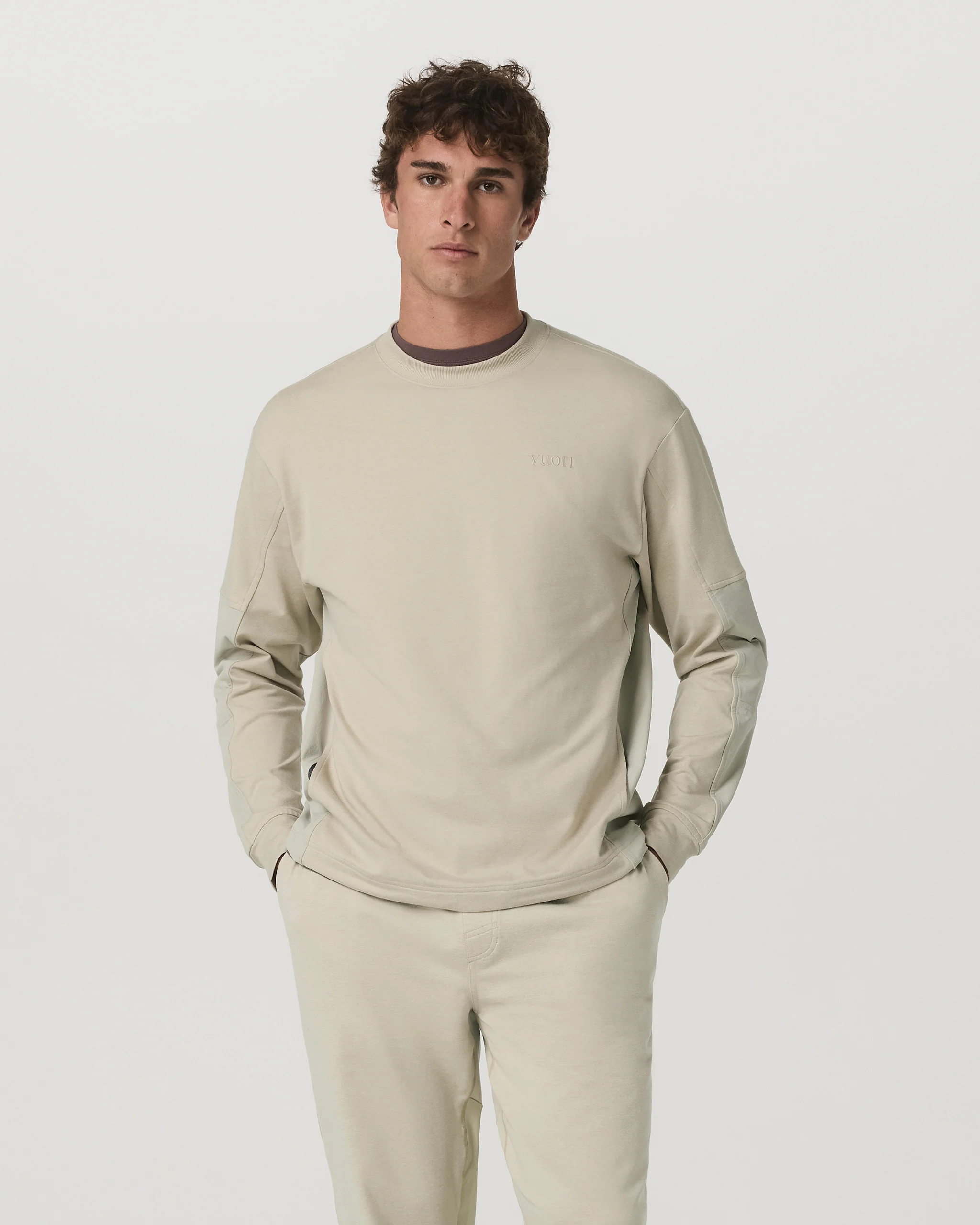 Coronado Mixed Media Crew - Vuori Warehouse Sale​