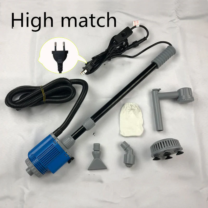Electric Fish Tank Gravel Cleaner Aquarium Sand Vacuum Water Changer
