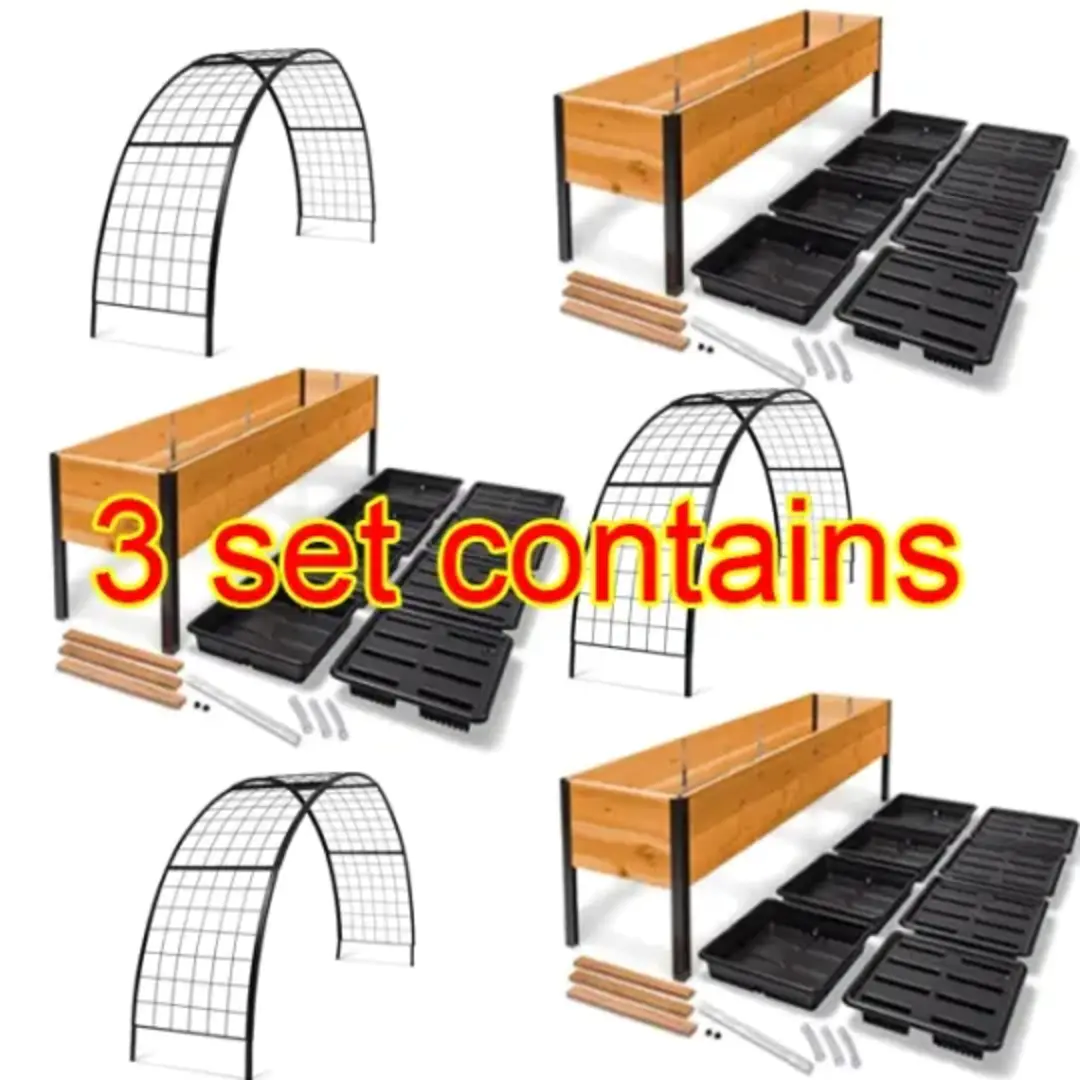🔥LIMITED TIME🔥Heavy Duty Standing Garden Planters for Outdoor