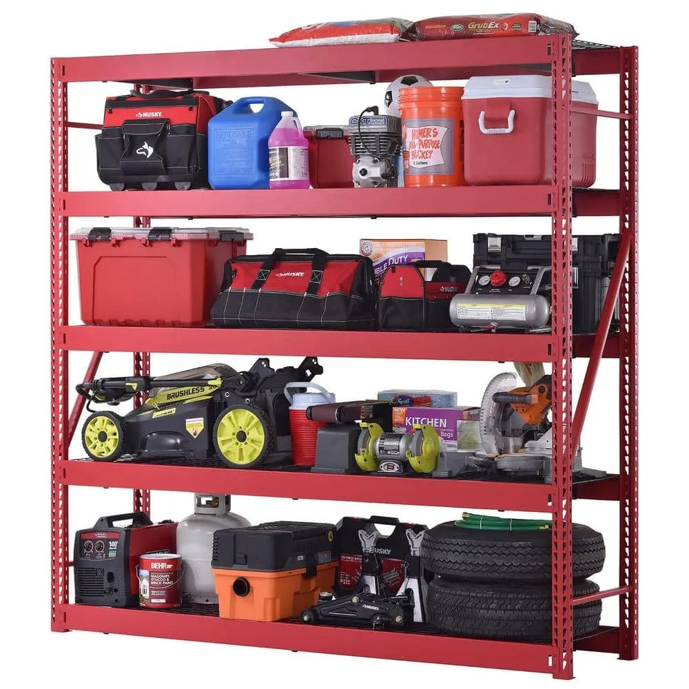 Husky 5-Tier Industrial Duty Steel Freestanding Garage Storage Shelving Unit
