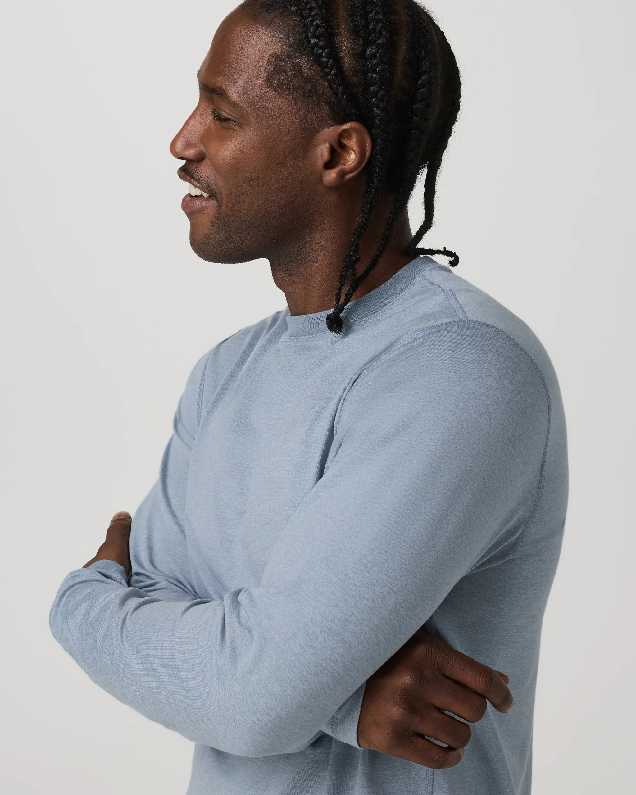 Long Sleeve Ponto Performance Tee - Vuori Warehouse Sale​