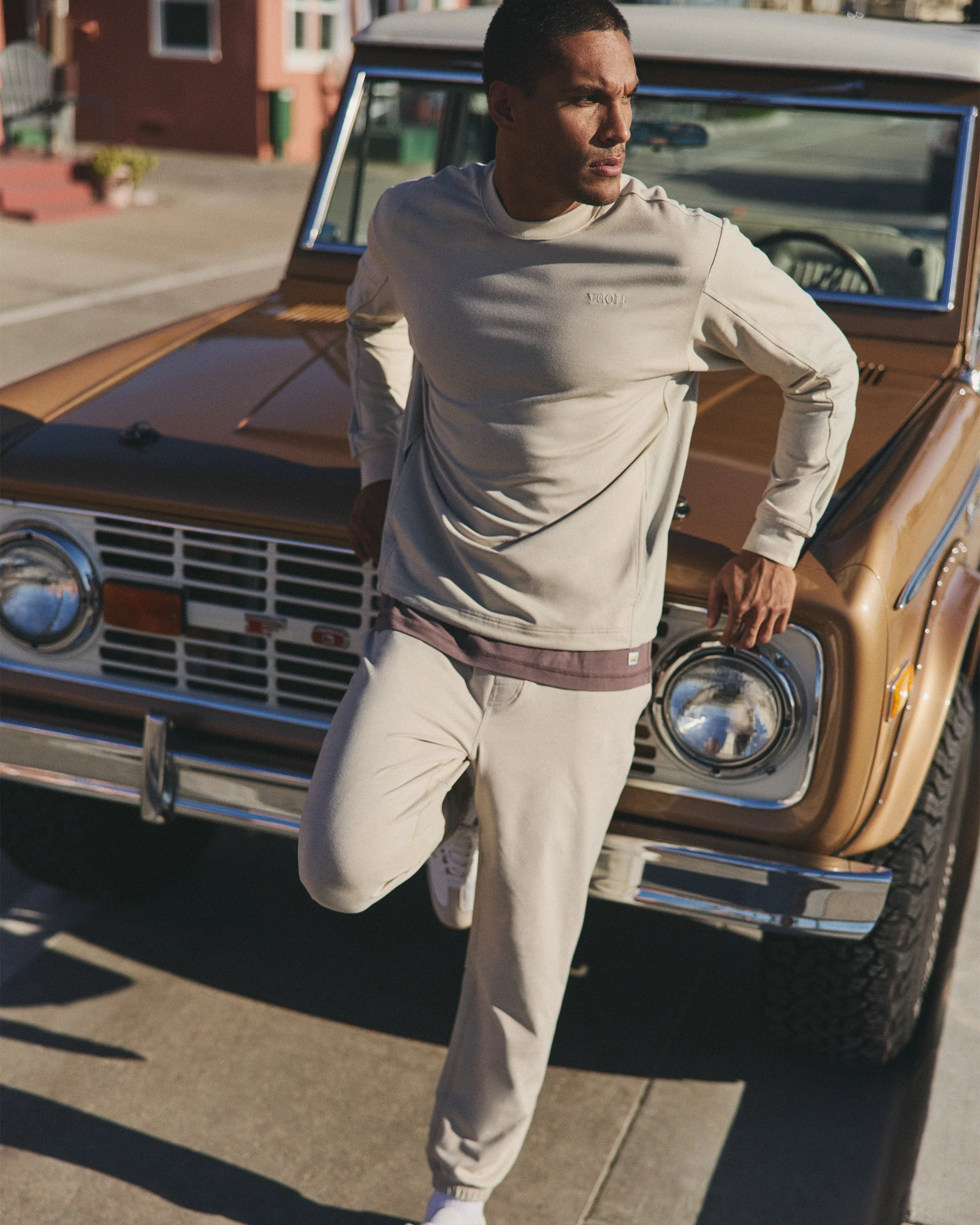 Coronado Mixed Media Crew - Vuori Warehouse Sale​