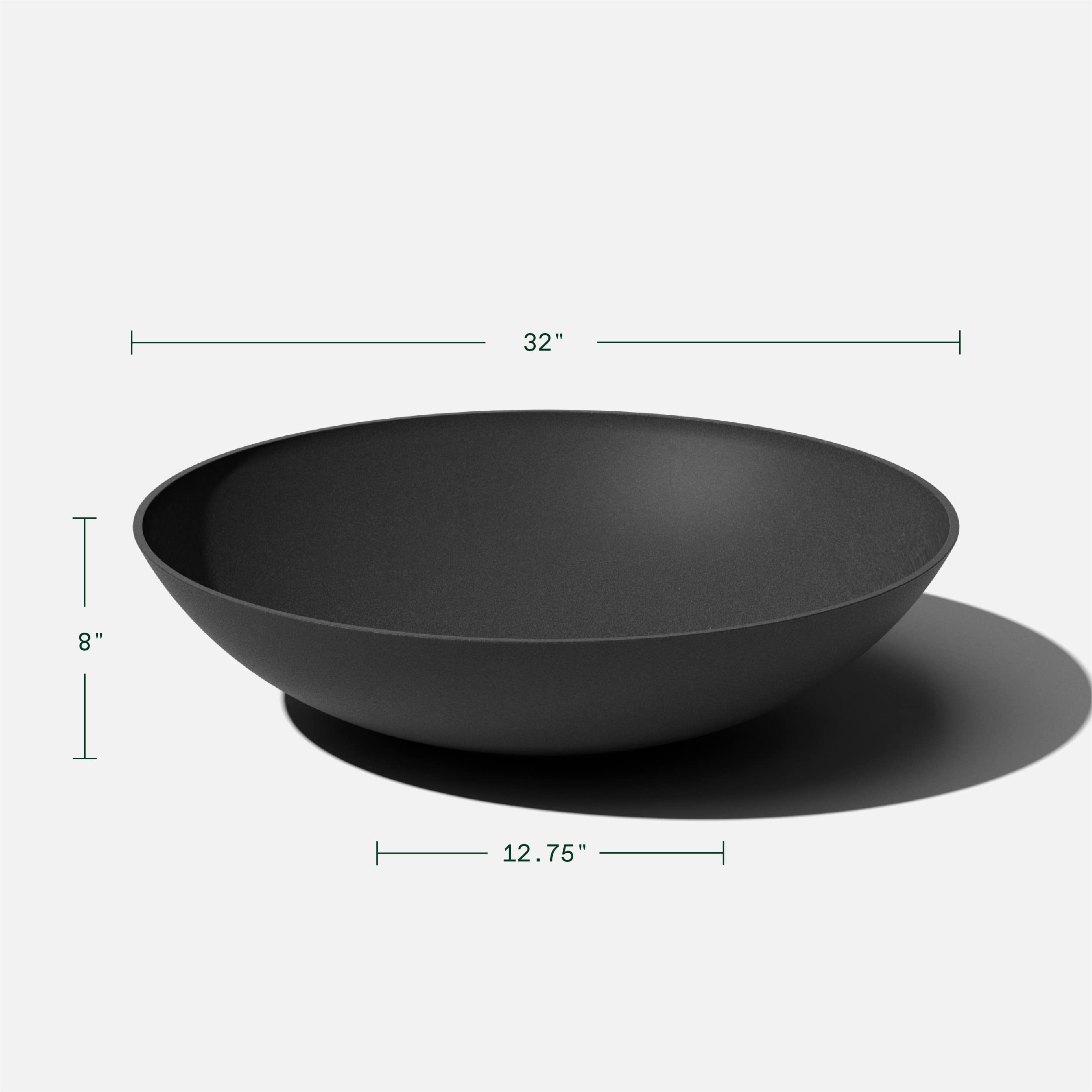 VERADEK Mason Series Lane Bowl Planter for Indoor/Outdoor