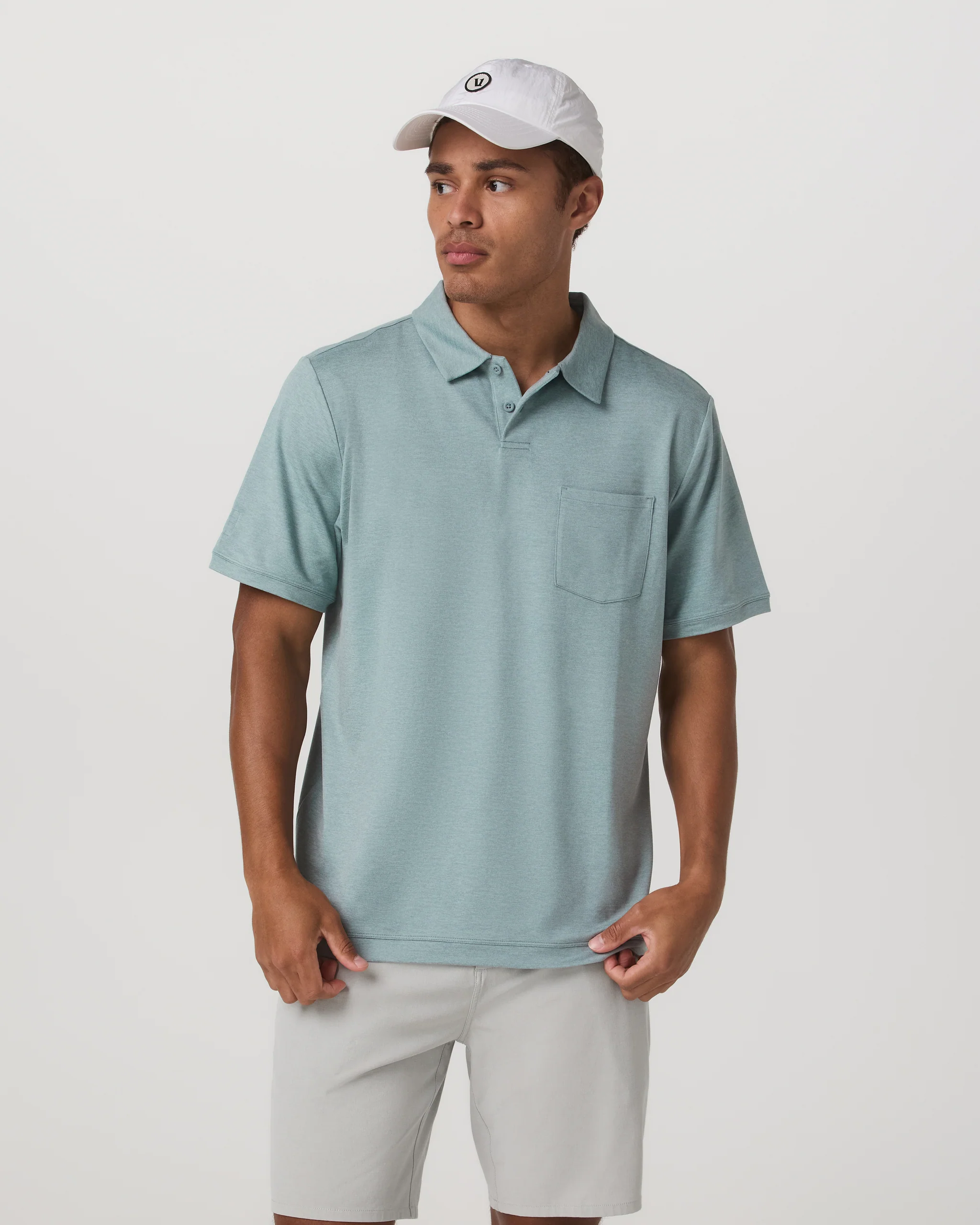 Short Sleeve Ponto Performance Polo - Vuori Warehouse Sale​