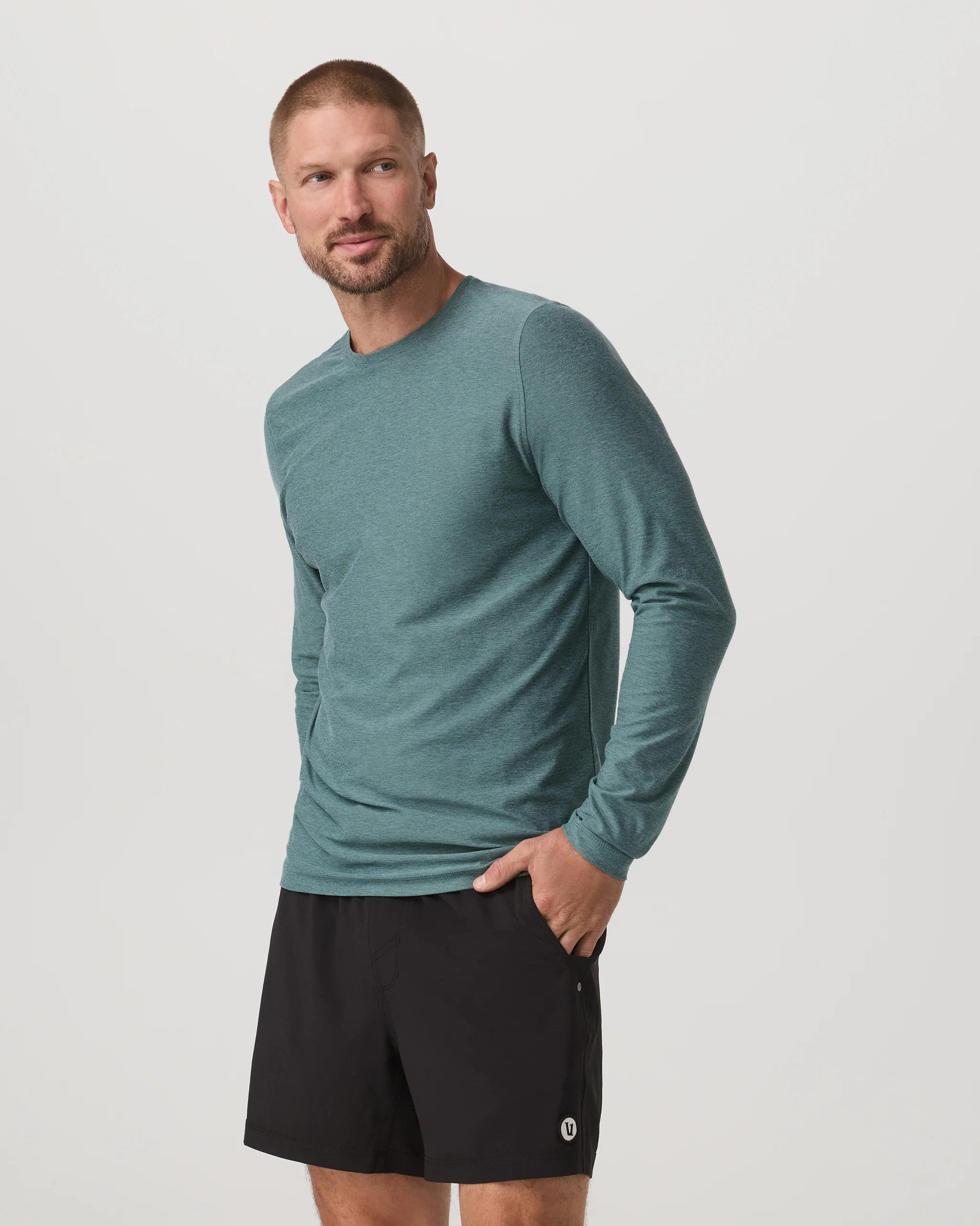 Long Sleeve Strato Tech Tee - Vuori Warehouse Sale​