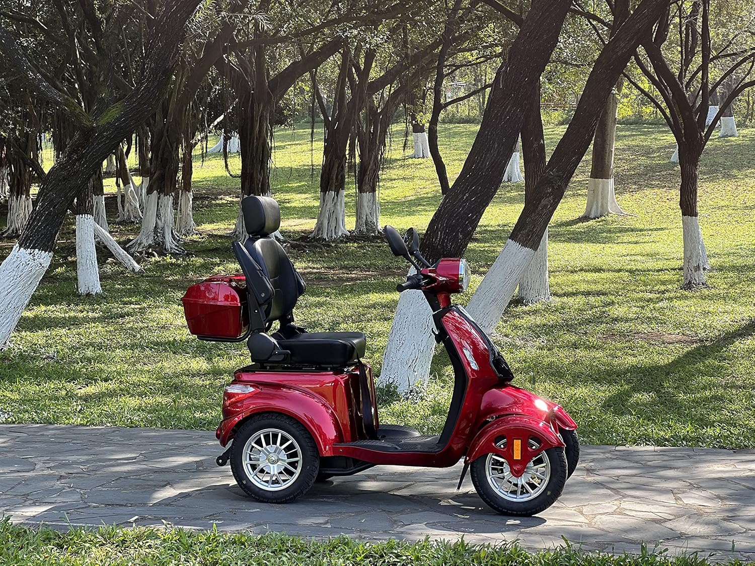 Heavy Duty 4 Wheel Mobility Scooters for Seniors & Adults 500lbs Capacity