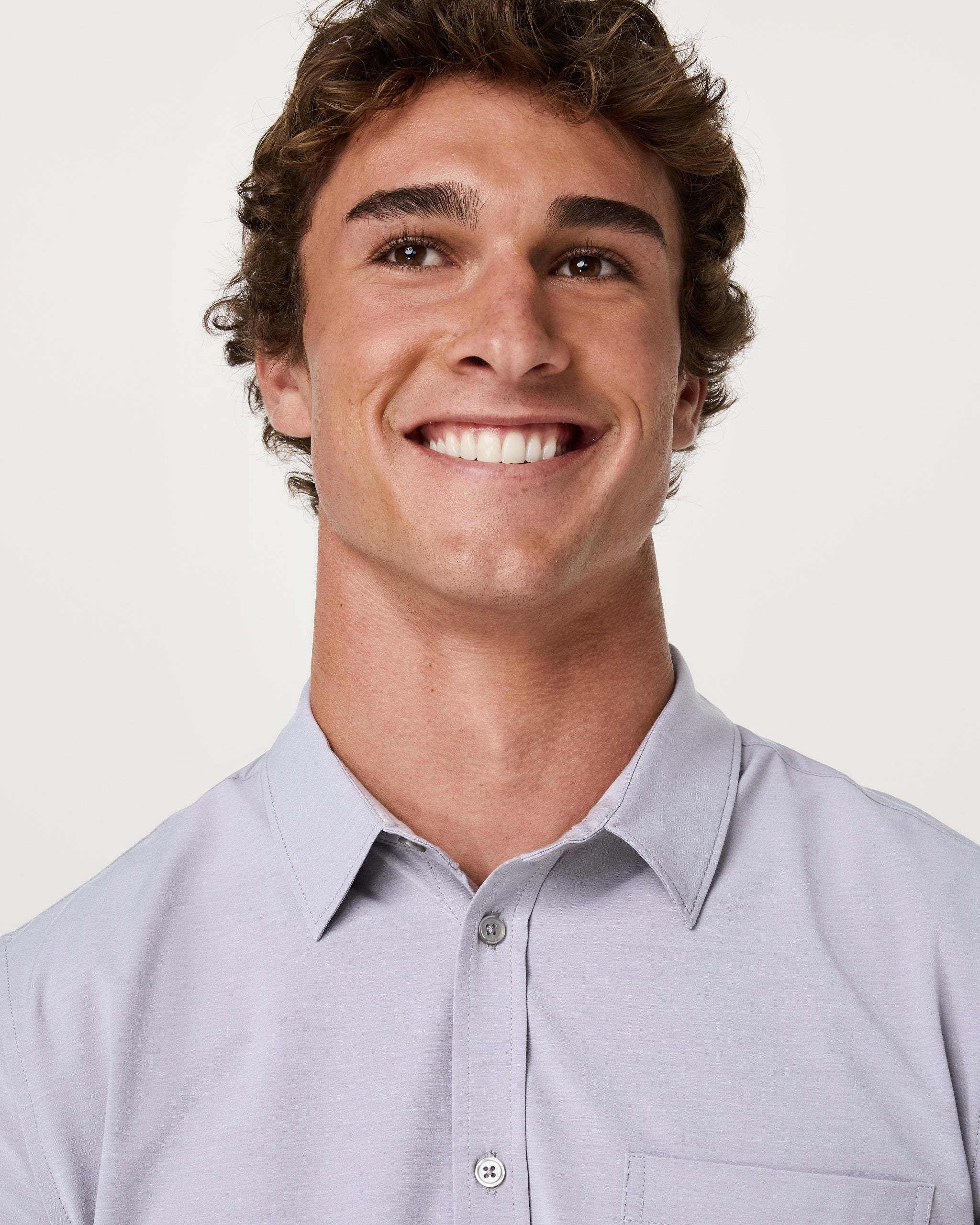 Short Sleeve Bridge Button Down - Vuori Warehouse Sale​