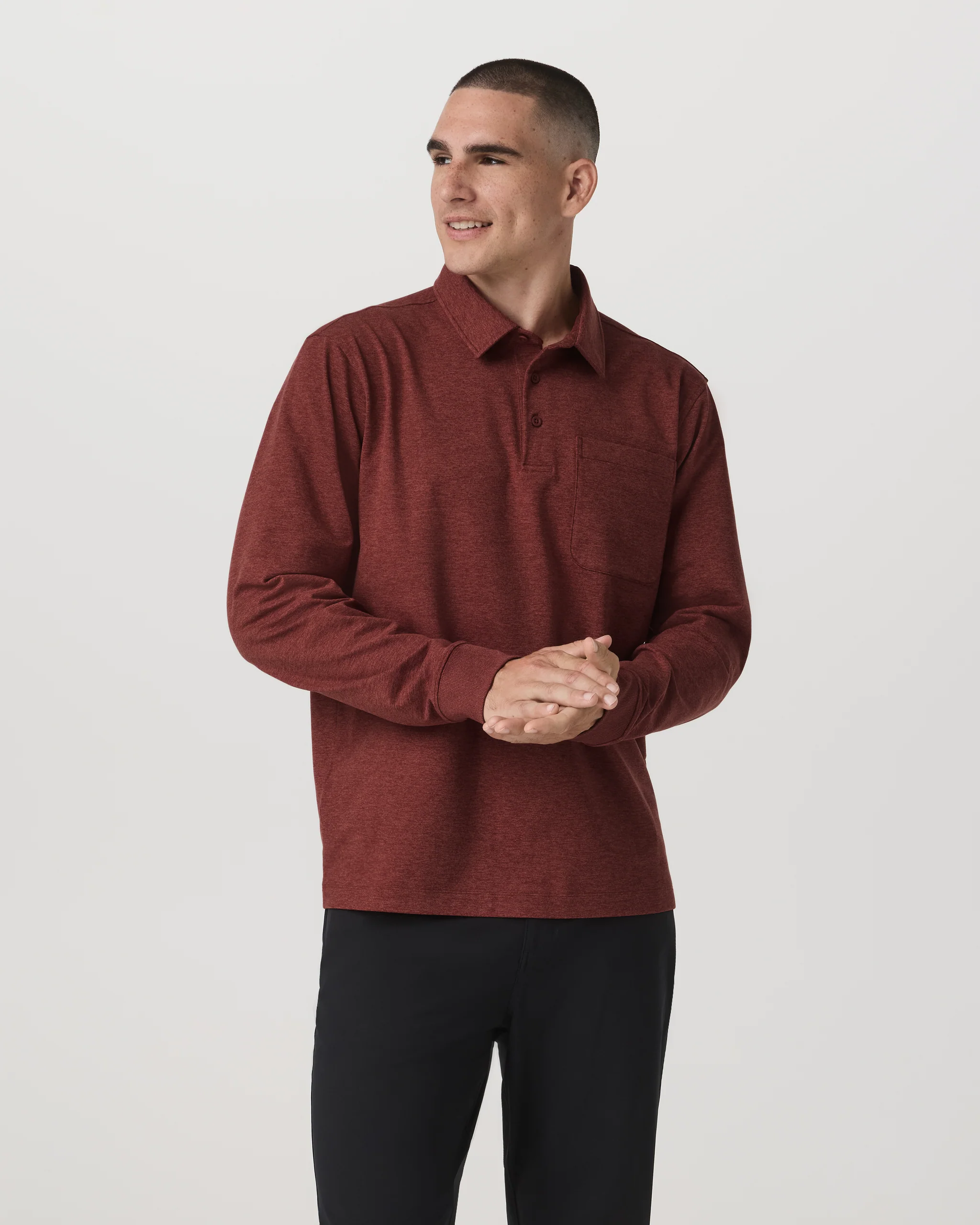 Long Sleeve Coronado Rugby - Vuori Warehouse Sale​