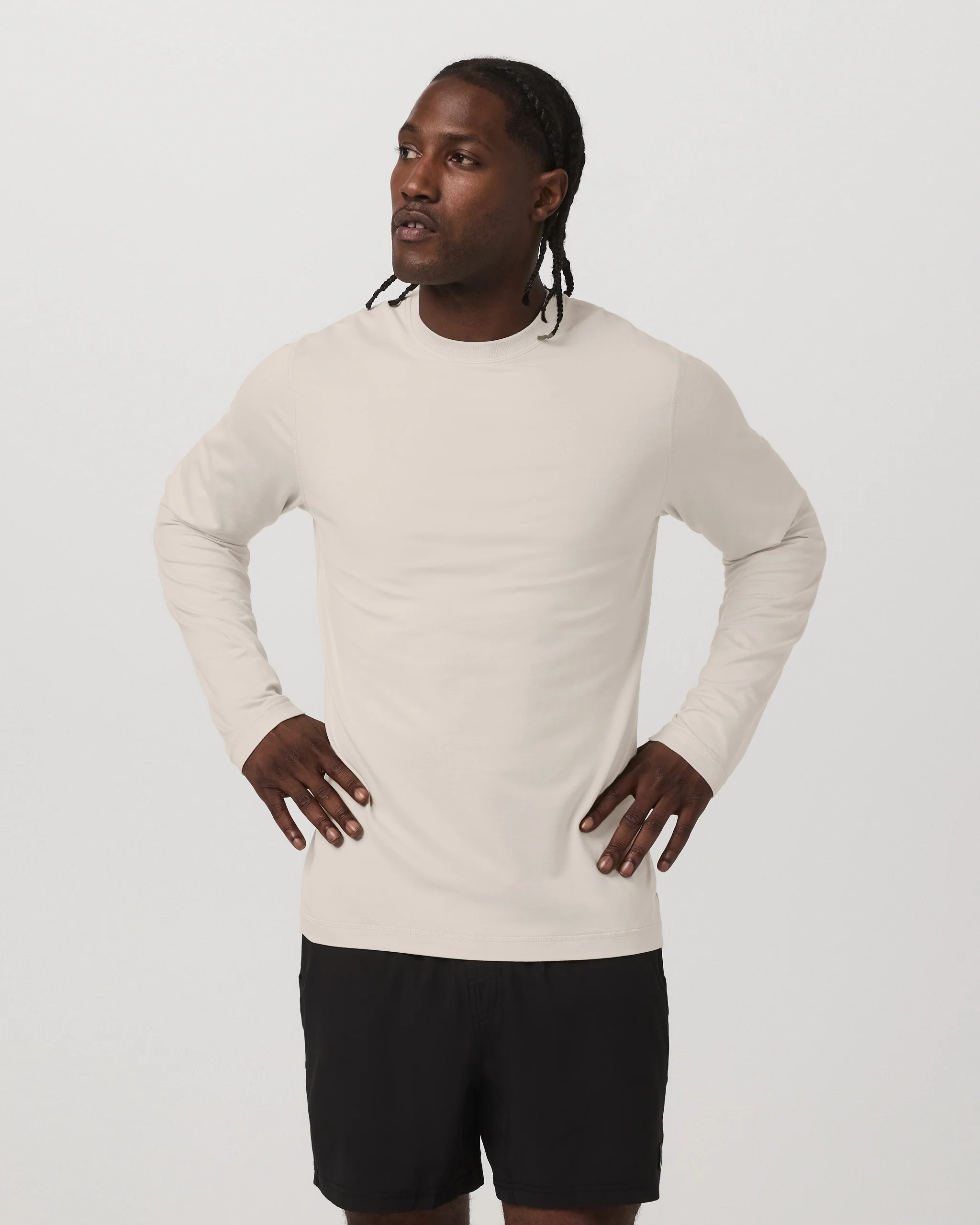 Long Sleeve Ponto Performance Tee - Vuori Warehouse Sale​