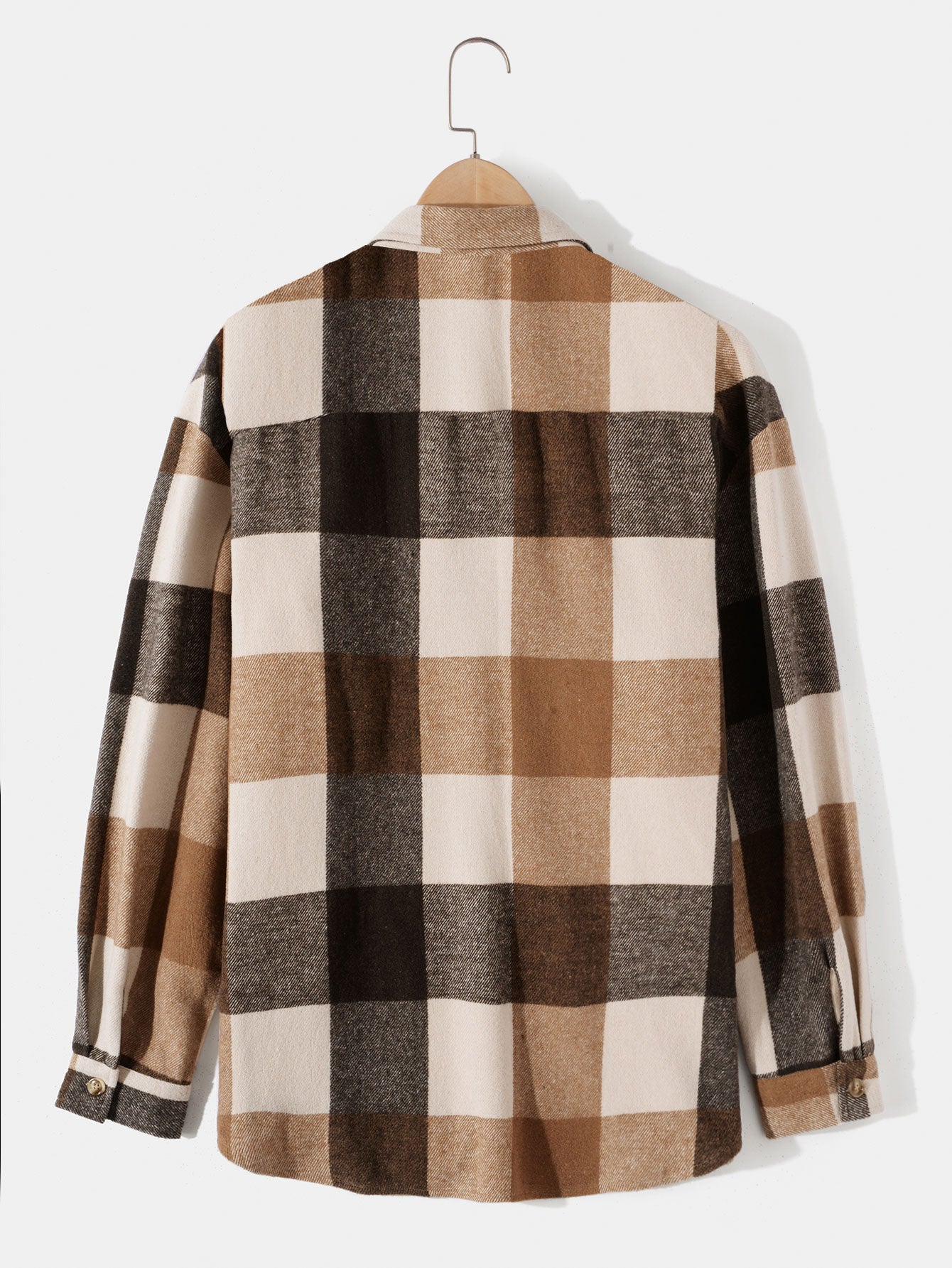 Flannel Plaid Overshirt