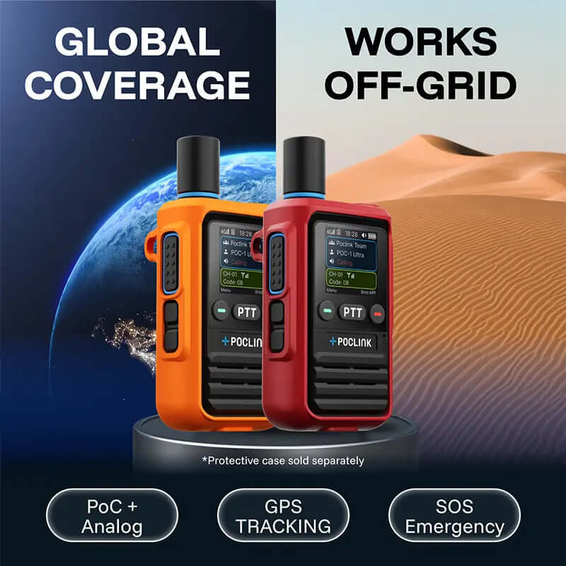 POC-1 Ultra - 4G + Analog Global Walkie Talkie
