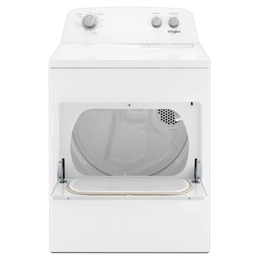 2025 Whirlpool 7.0 cu. ft. Electric Dryer, AutoDryTM System, Wrinkle ShieldTM, White