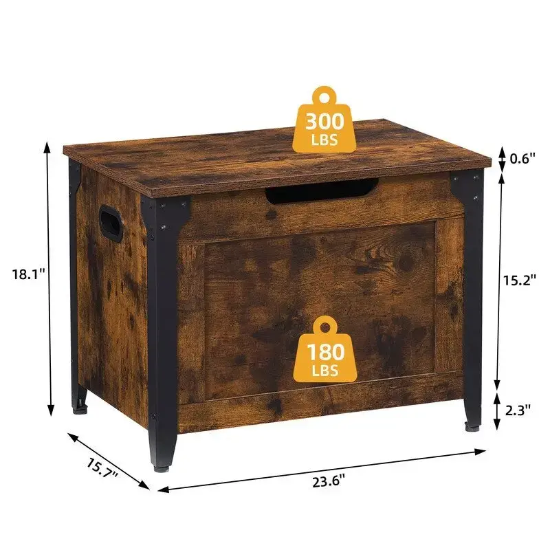 Angle Iron Storage Stool with Box Design