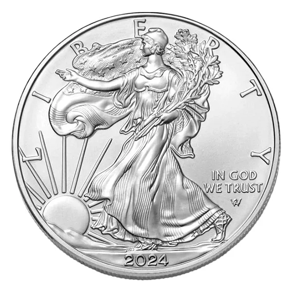 💥Clearance Sale🔥-Monster Box of 500 - 2024 1 oz Silver American Eagle $1 Coin BU🔥