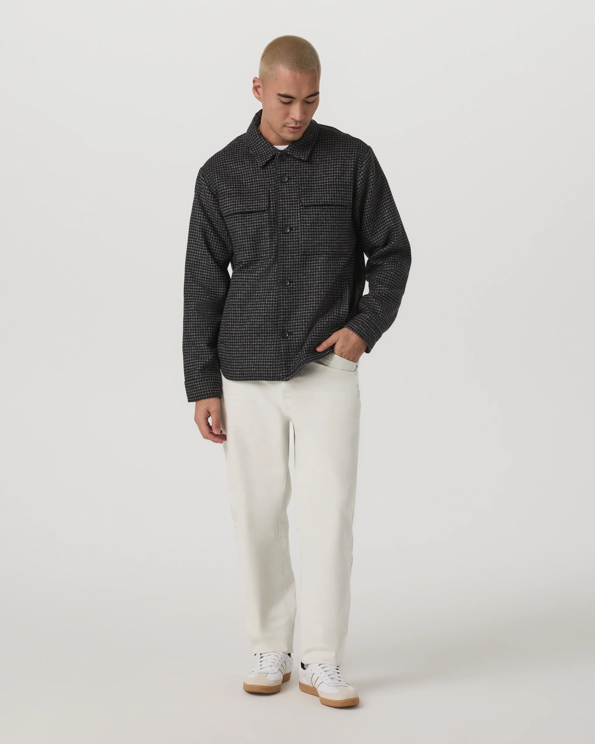 Ridge Natural Shirt Jacket - Vuori Warehouse Sale​