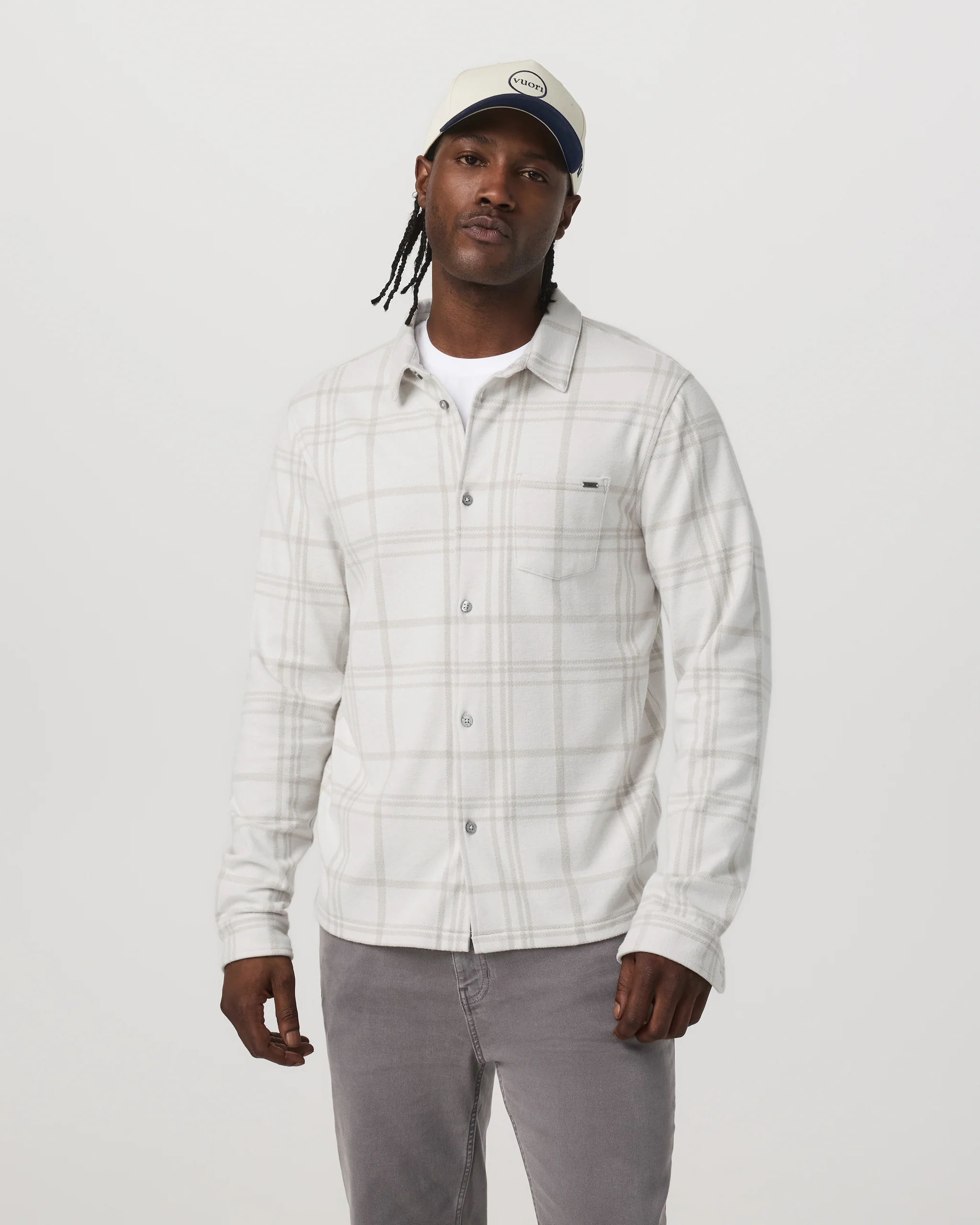 Seaview Plaid Button Down Shirt - Vuori Warehouse Sale​