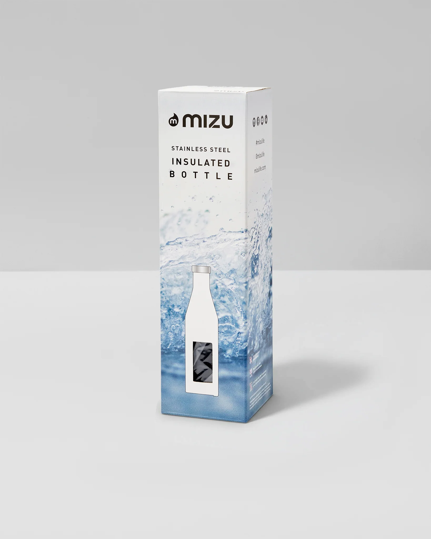 S6 Wordmark Mizu Water Bottle - Vuori Warehouse Sale​