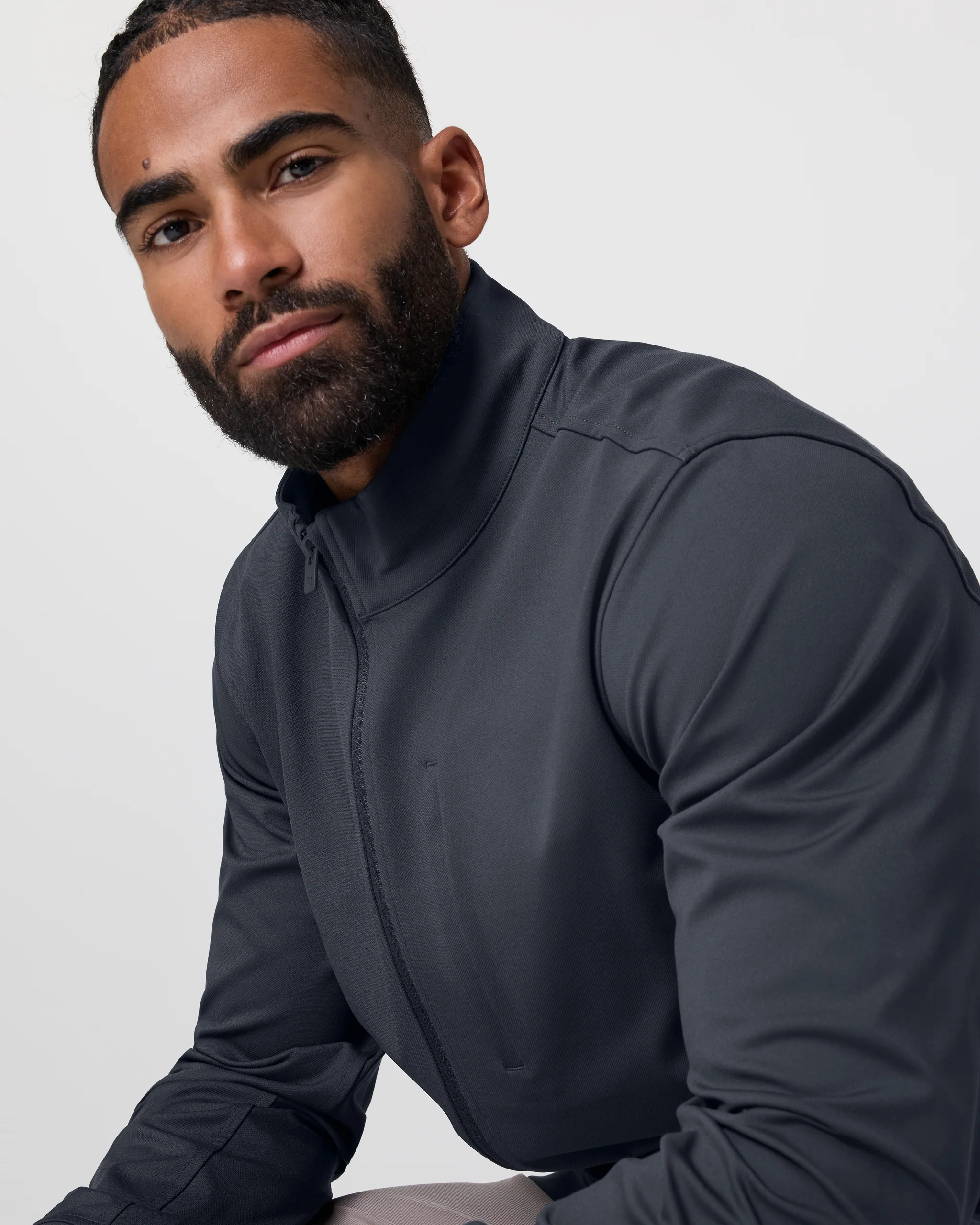 Vuori Meta™ Twill Full Zip - Vuori Warehouse Sale​