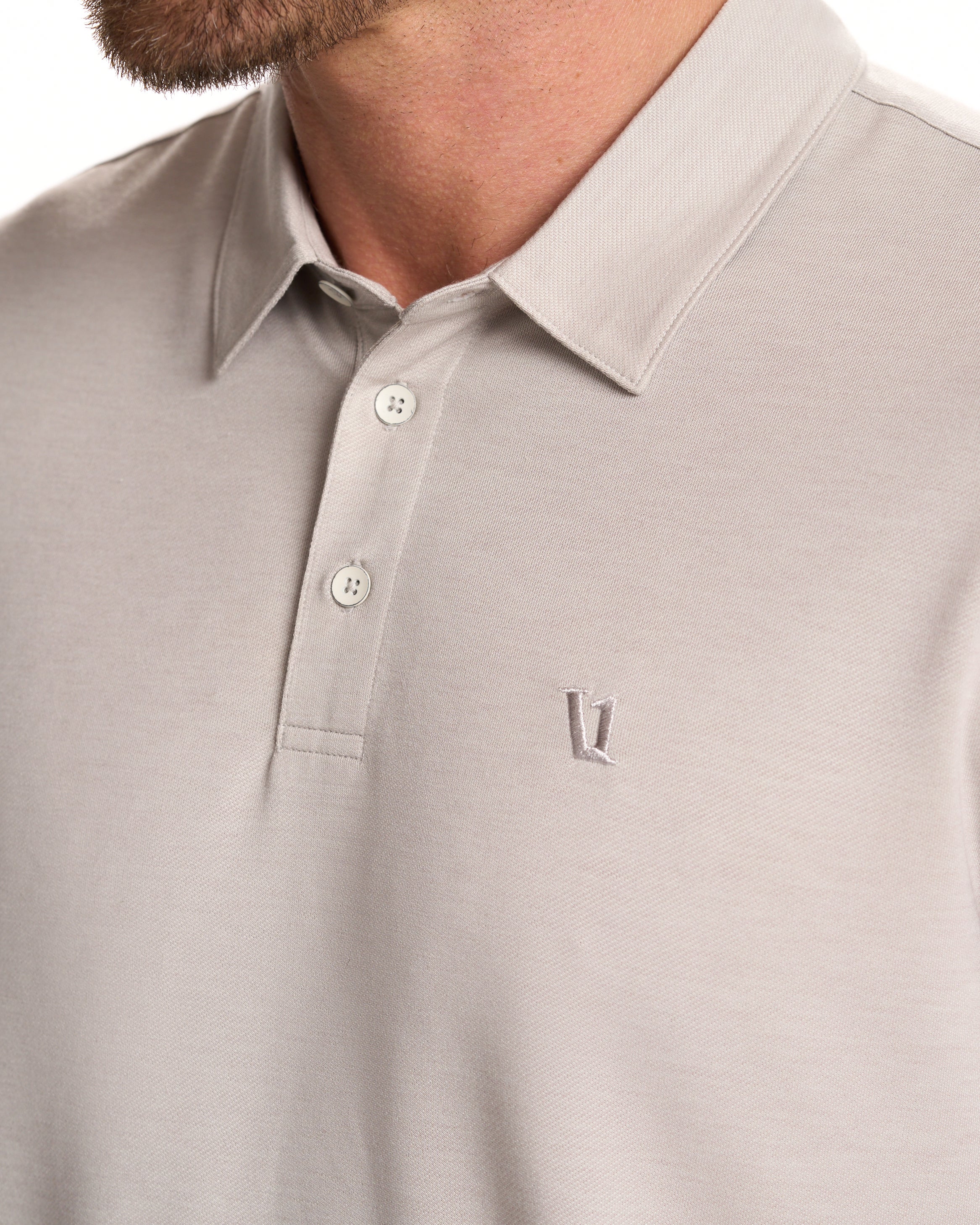 Knit Twill Polo - Vuori Warehouse Sale​