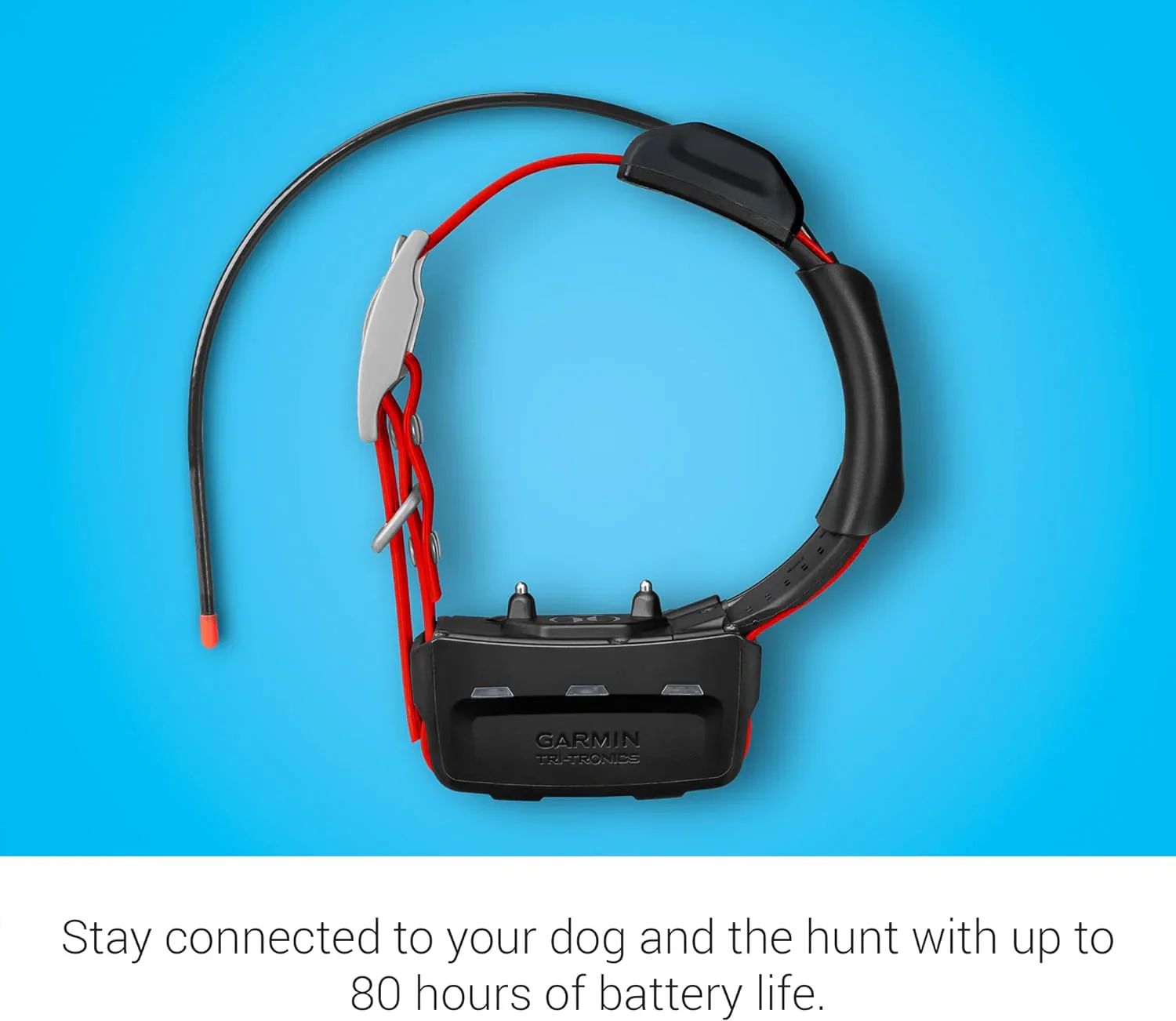 15X Dog Device, Tracking and Training Dog Device with Collar, 18 Levels of Stimulation, Rugged and Water-Resistant, High-Sensitivity GPS, Red