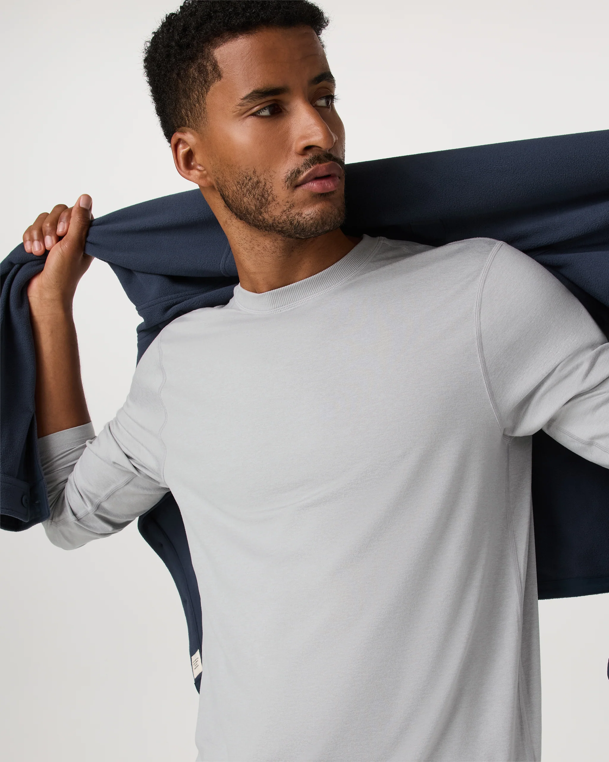 Long Sleeve Ponto Performance Tee - Vuori Warehouse Sale​