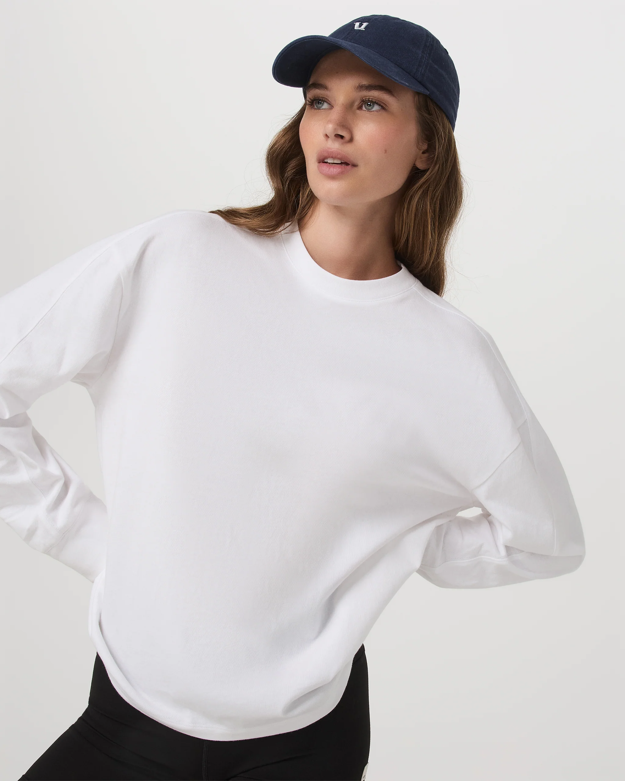 Long Sleeve Heavyweight Cotton Tee - Vuori Warehouse Sale​