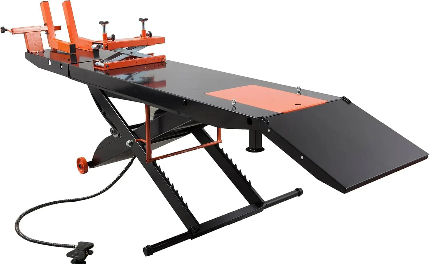 APlusLift MT1500X 1500LB Air-Operated Motorcycle & ATV Lift Table – 48