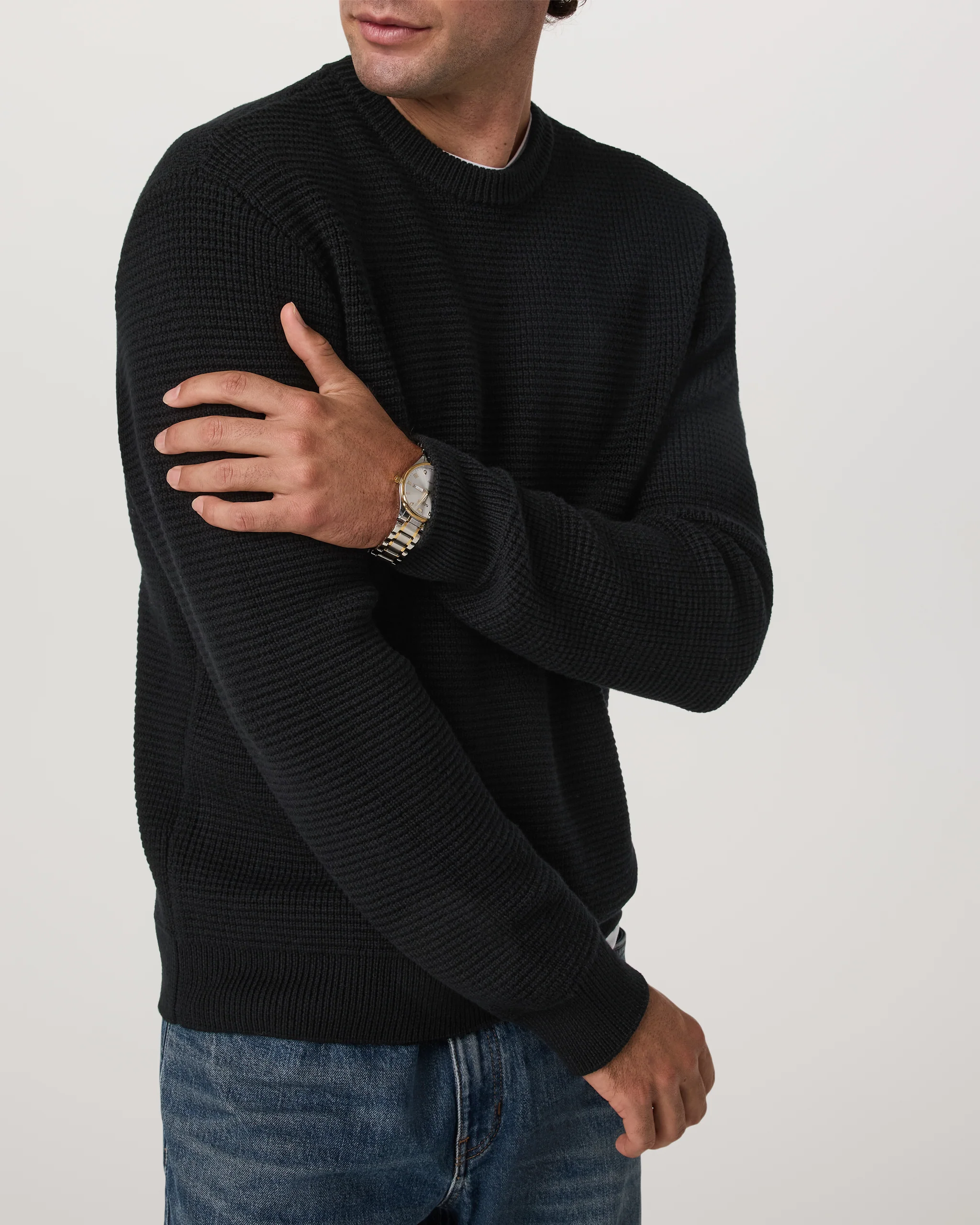 Denver Waffle Crew Sweater - Vuori Warehouse Sale​