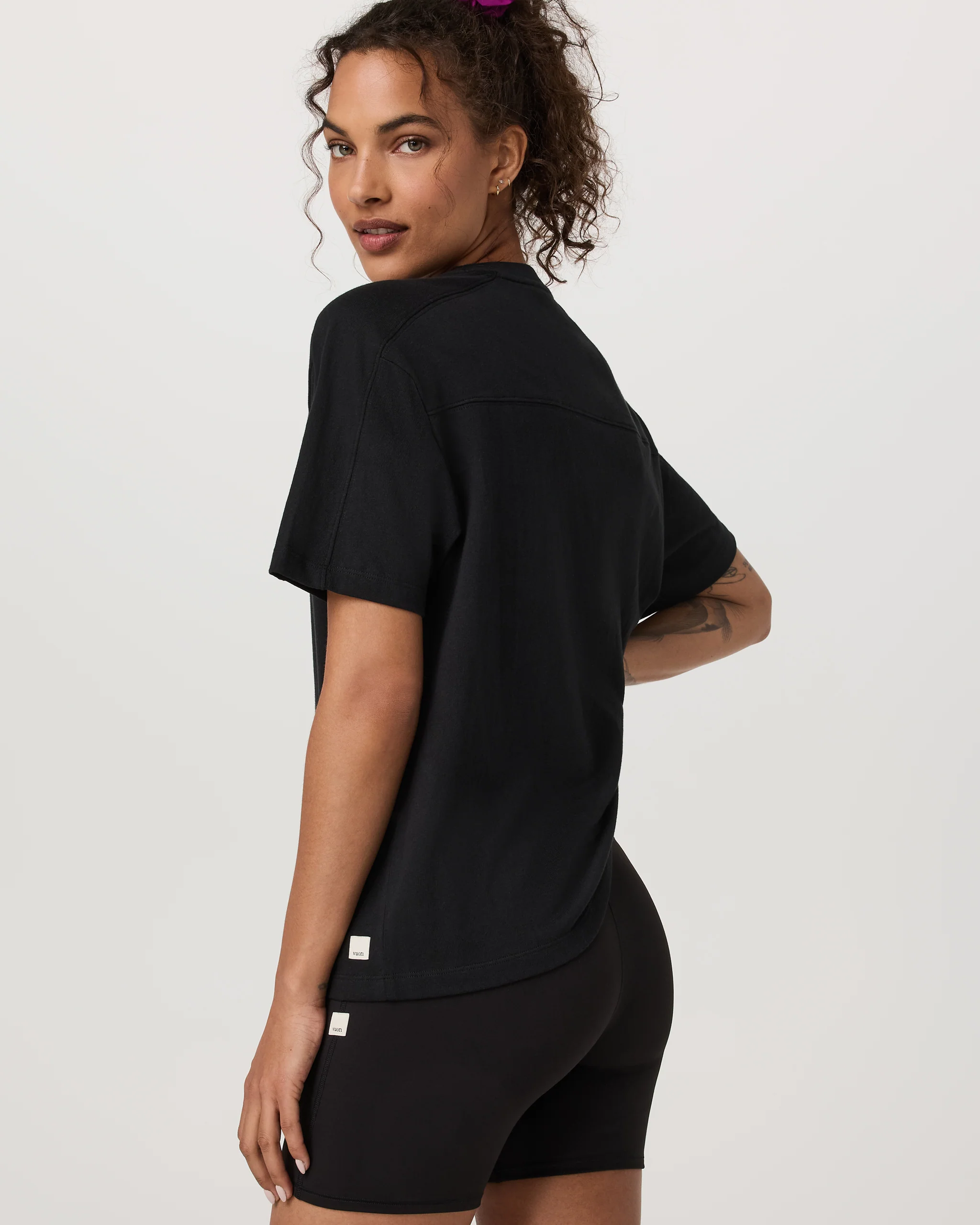 Short Sleeve Heavyweight Oversized Cotton Tee - Vuori Warehouse Sale​