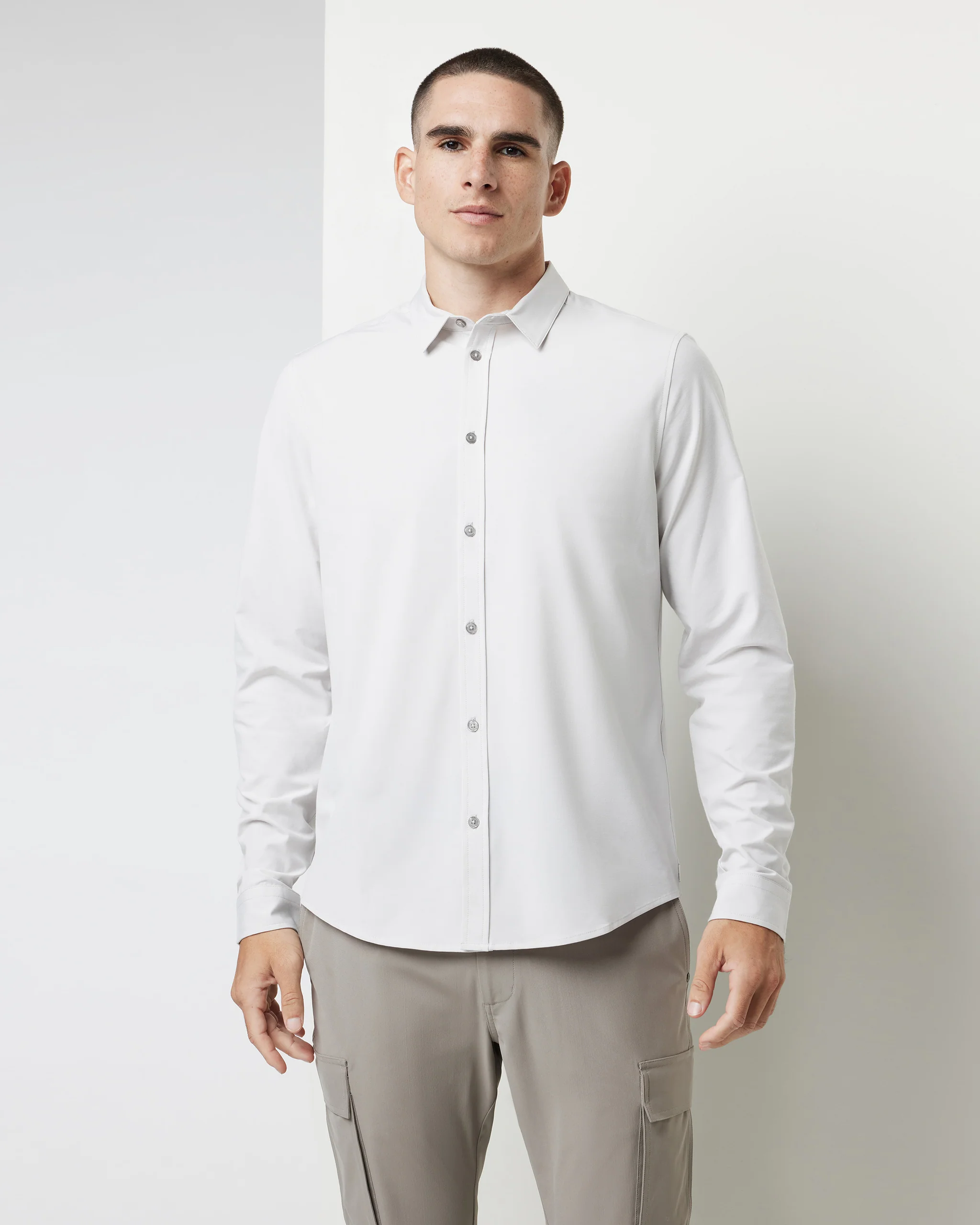 Long Sleeve Bridge Button Down - Vuori Warehouse Sale​