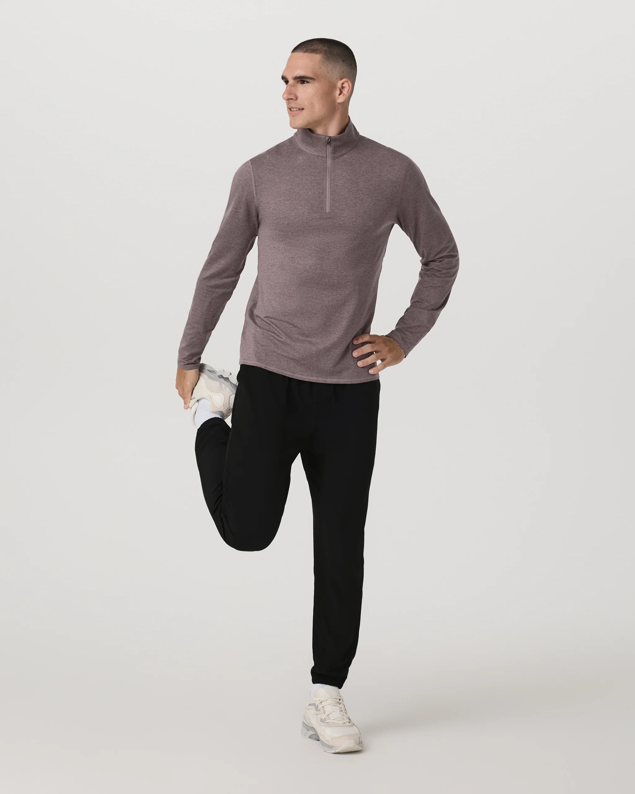 Ponto Half Zip Mock Neck - Vuori Warehouse Sale​